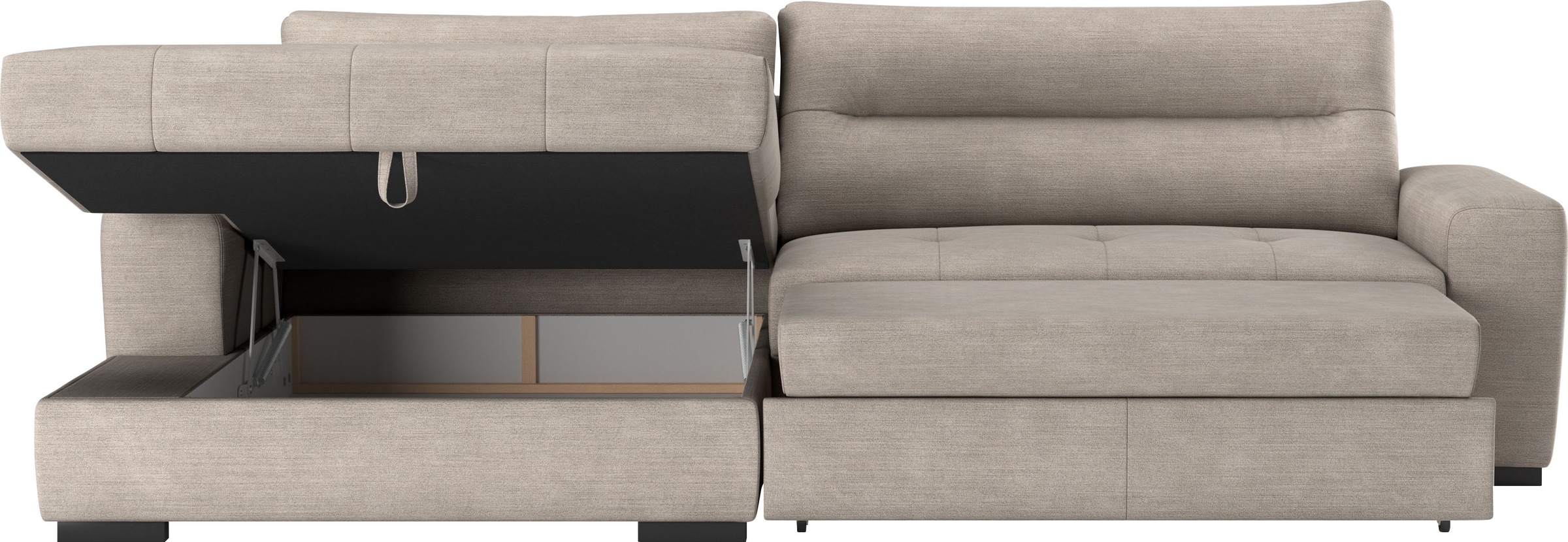 COTTA Ecksofa »Cappa L-Form«, wahlweise mit Bettfunktion & Bettkasten