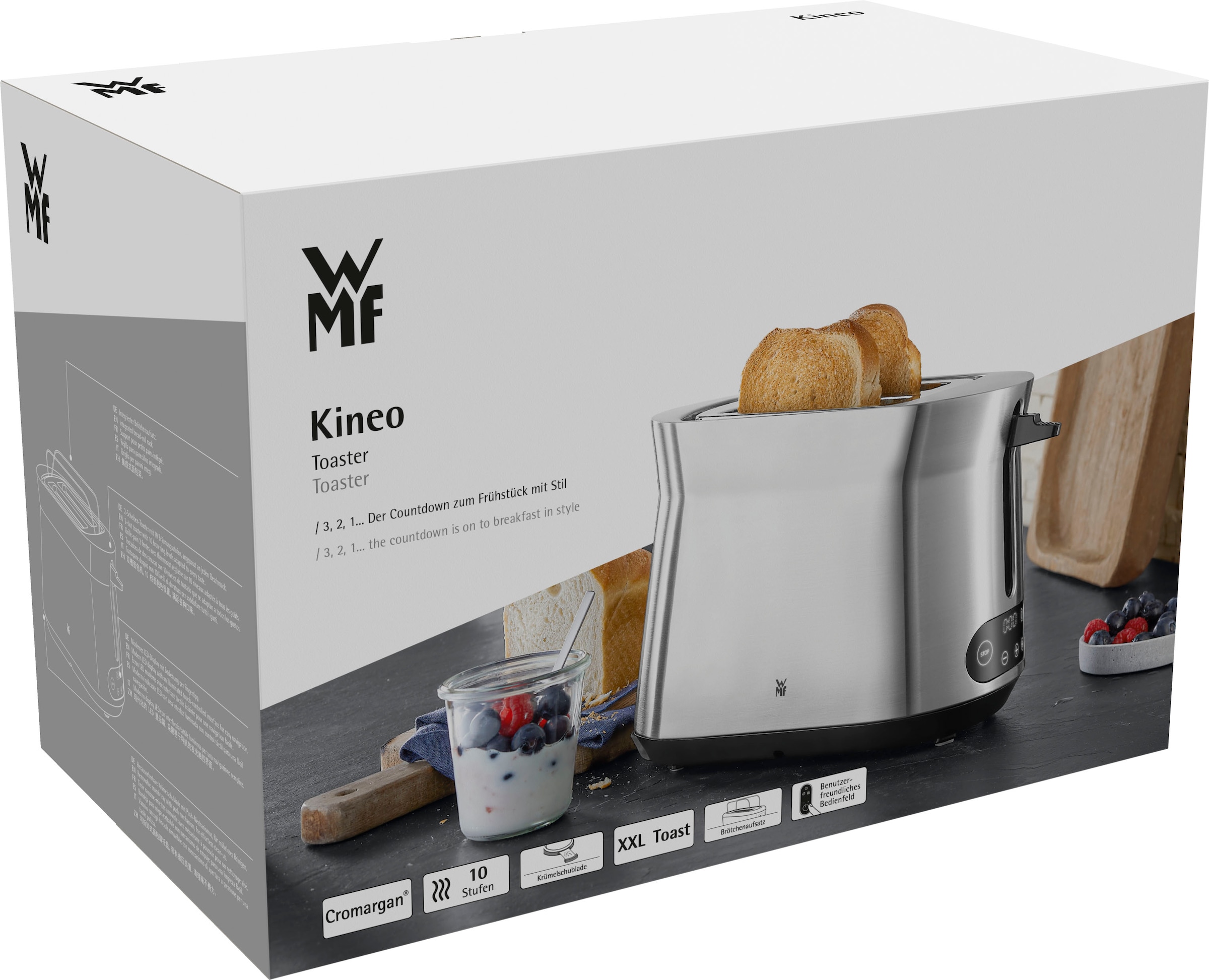 bei Schlitze, kurze WMF W online 920 »Kineo«, 2 Toaster