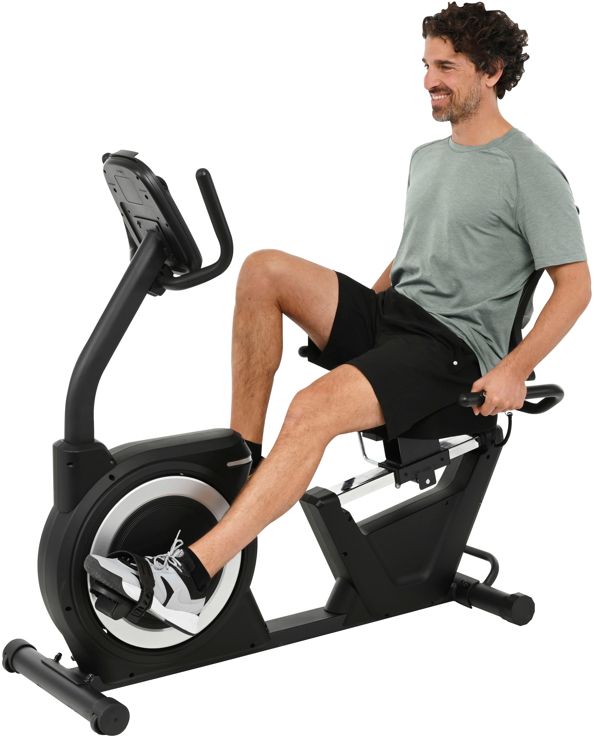 Christopeit Sport® Liege-Ergometer »Sitz-Ergometer RS 4000« BT-Empfänger für drahtlosen Pulsmessgurt im Computer enthalten