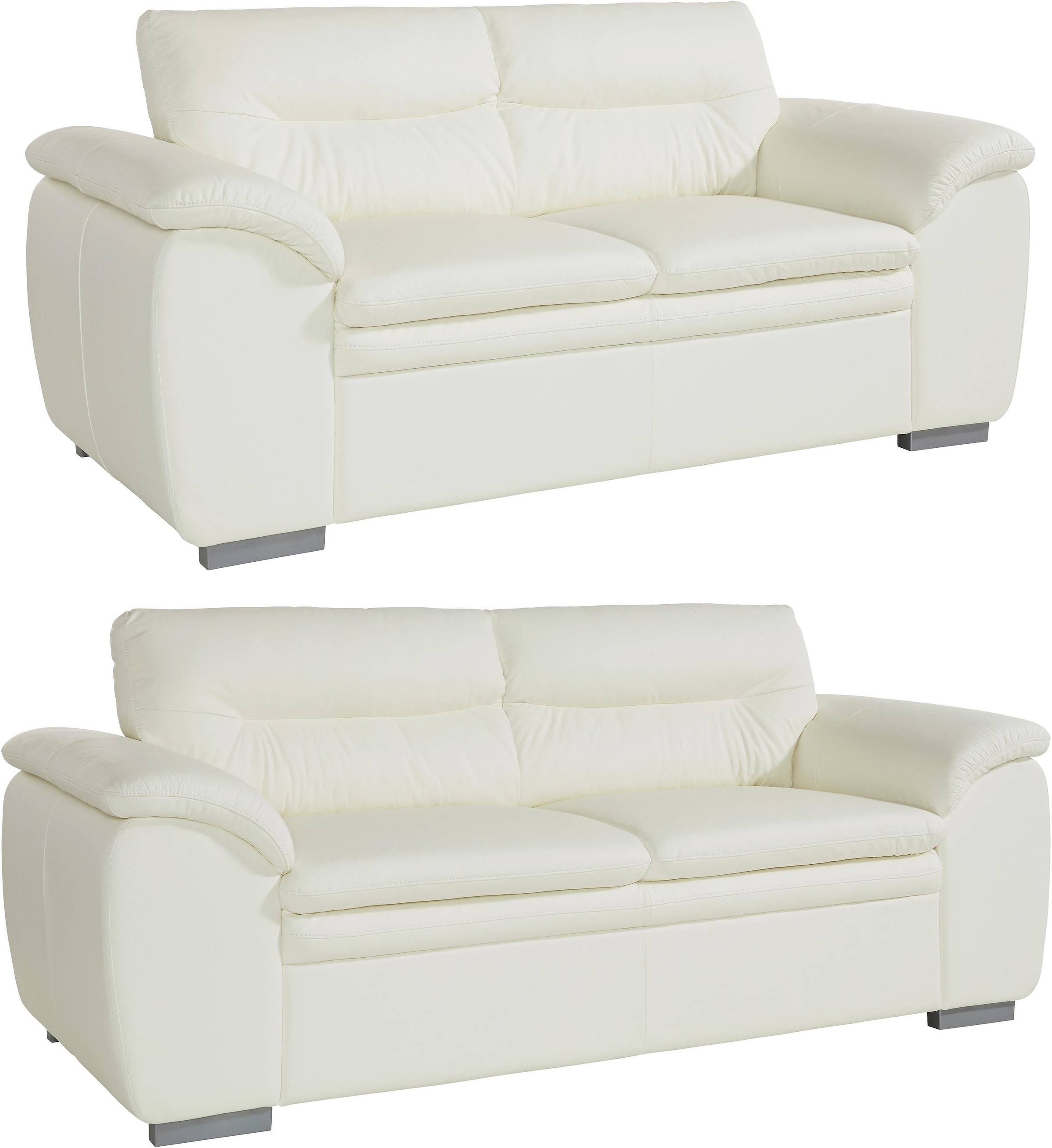 COTTA Polstergarnitur »Leandra«, Set bestehend aus: 2-Sitzer & 2,5-Sitzer günstig online kaufen