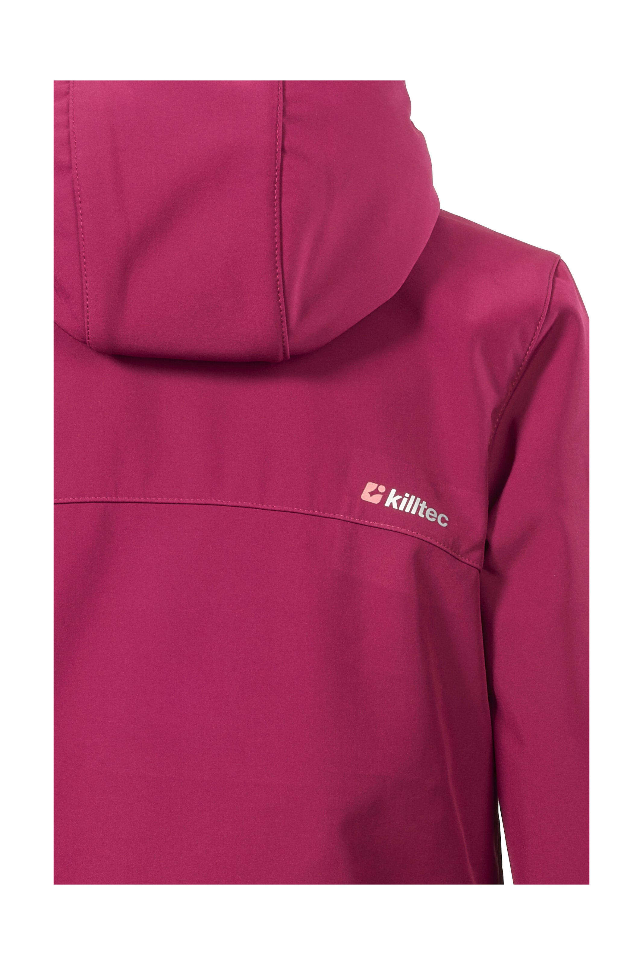 Killtec Softshelljacke »Girls Softshelljacke« Wasserabweisend, verstellbare Kapuze u Ärmel, Fleece-Innenfutter