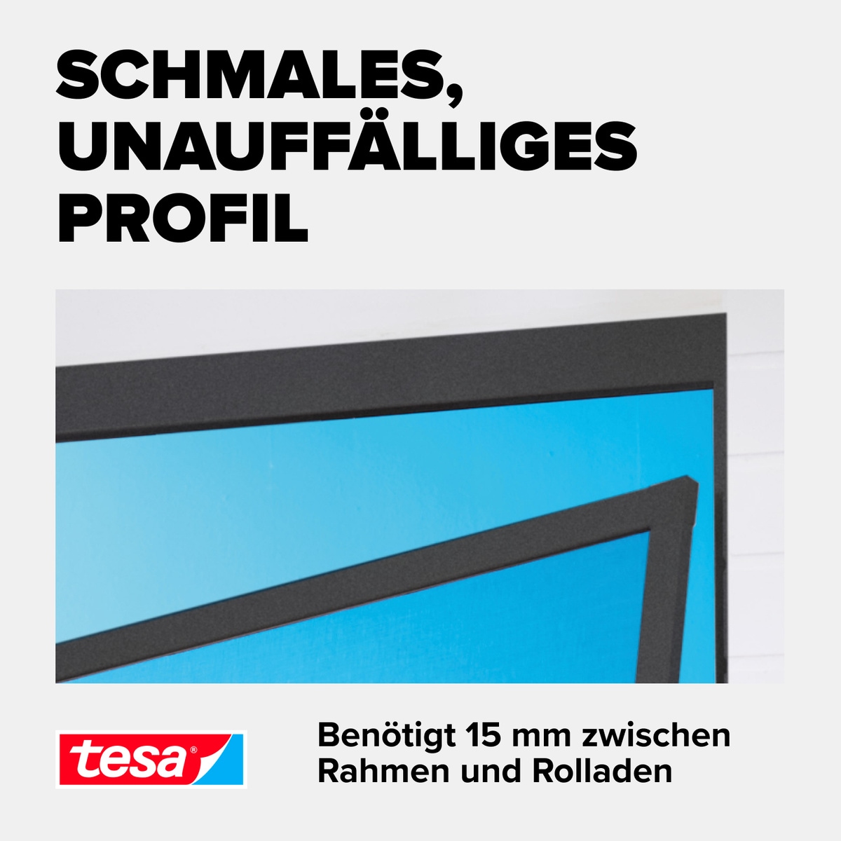 tesa Insektenschutz-Tür »Insect Stop ALU Comfort Fliegengitter für Türen - 1.0 m : 2.2 m«, Insektenschutz für Balkontür, Terrassentür, Aluminiumrahmen