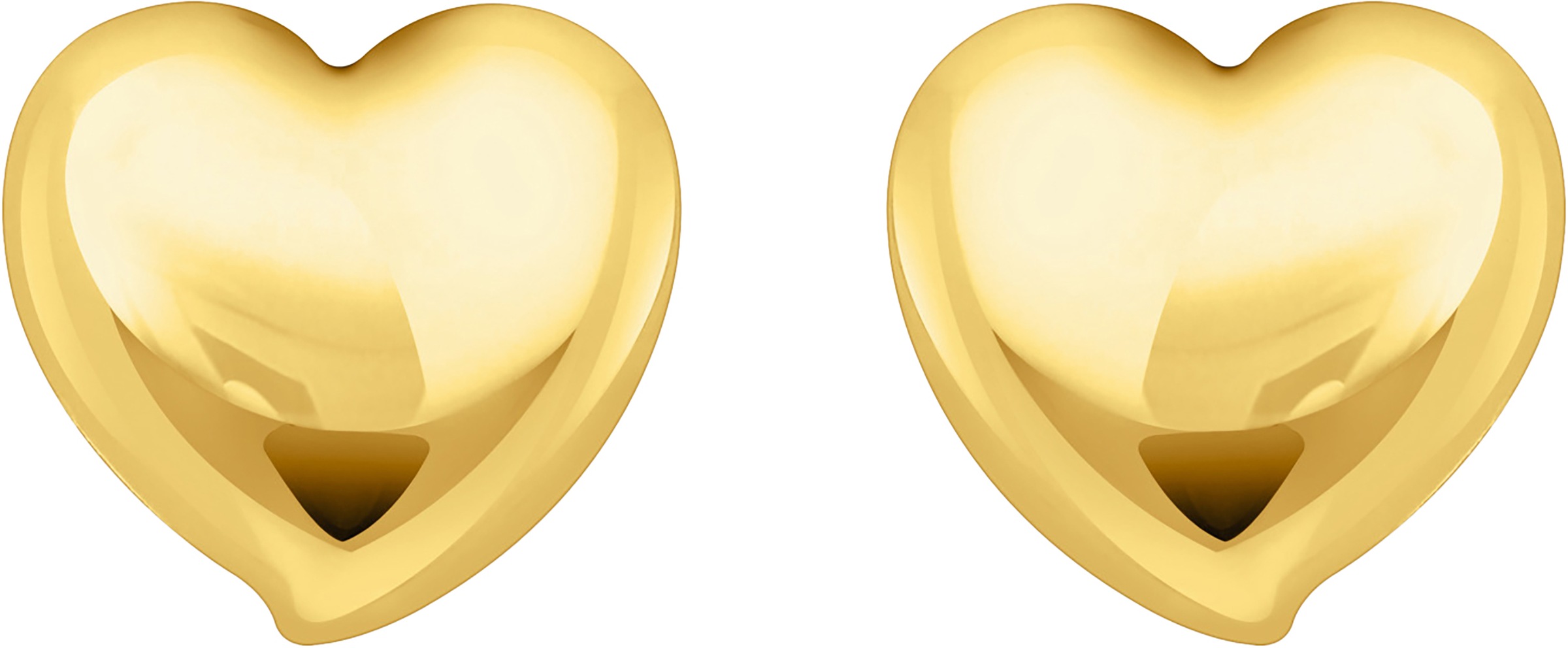 THOMAS SABO Paar Ohrstecker »in Herzform, Bold Elegance, H2302-001-21, H2302-413-39«
