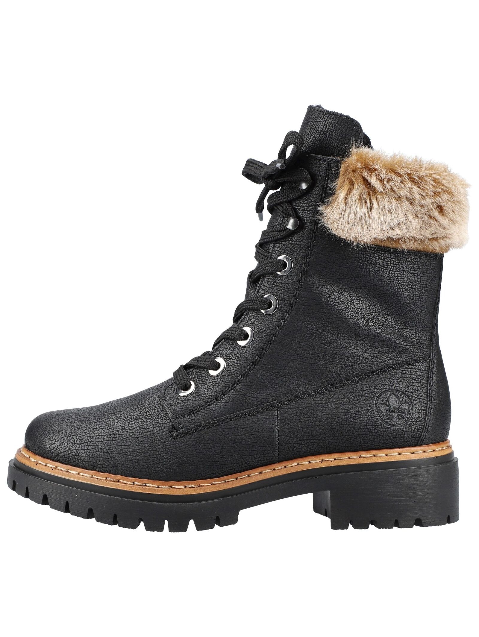 Rieker Schnürstiefelette »Rieker Stiefelette Lederimitat«