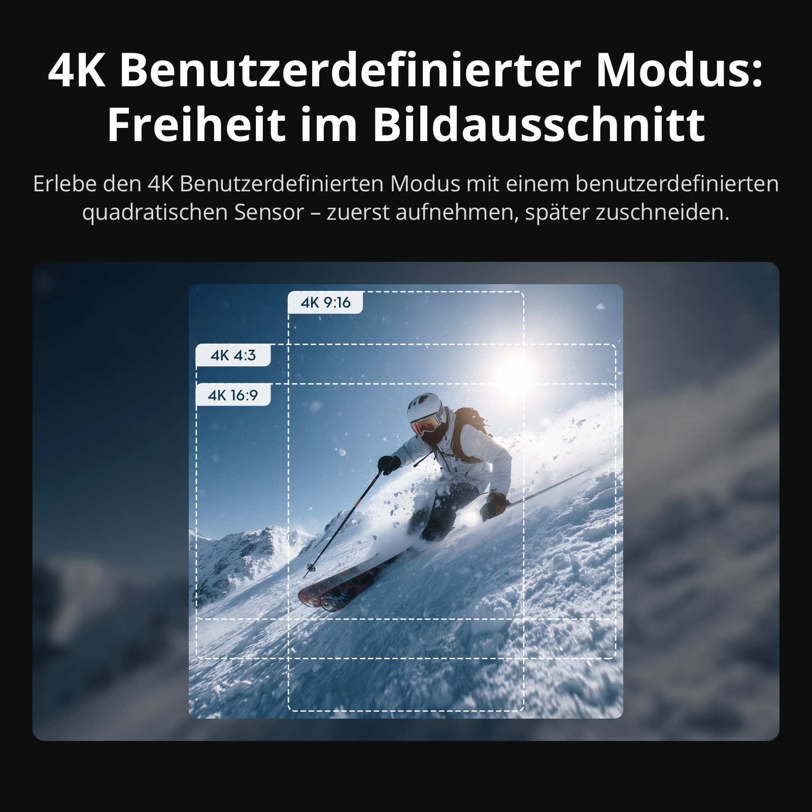 DJI Action Cam »Osmo Action 6 Standard Combo« 8K Bluetooth