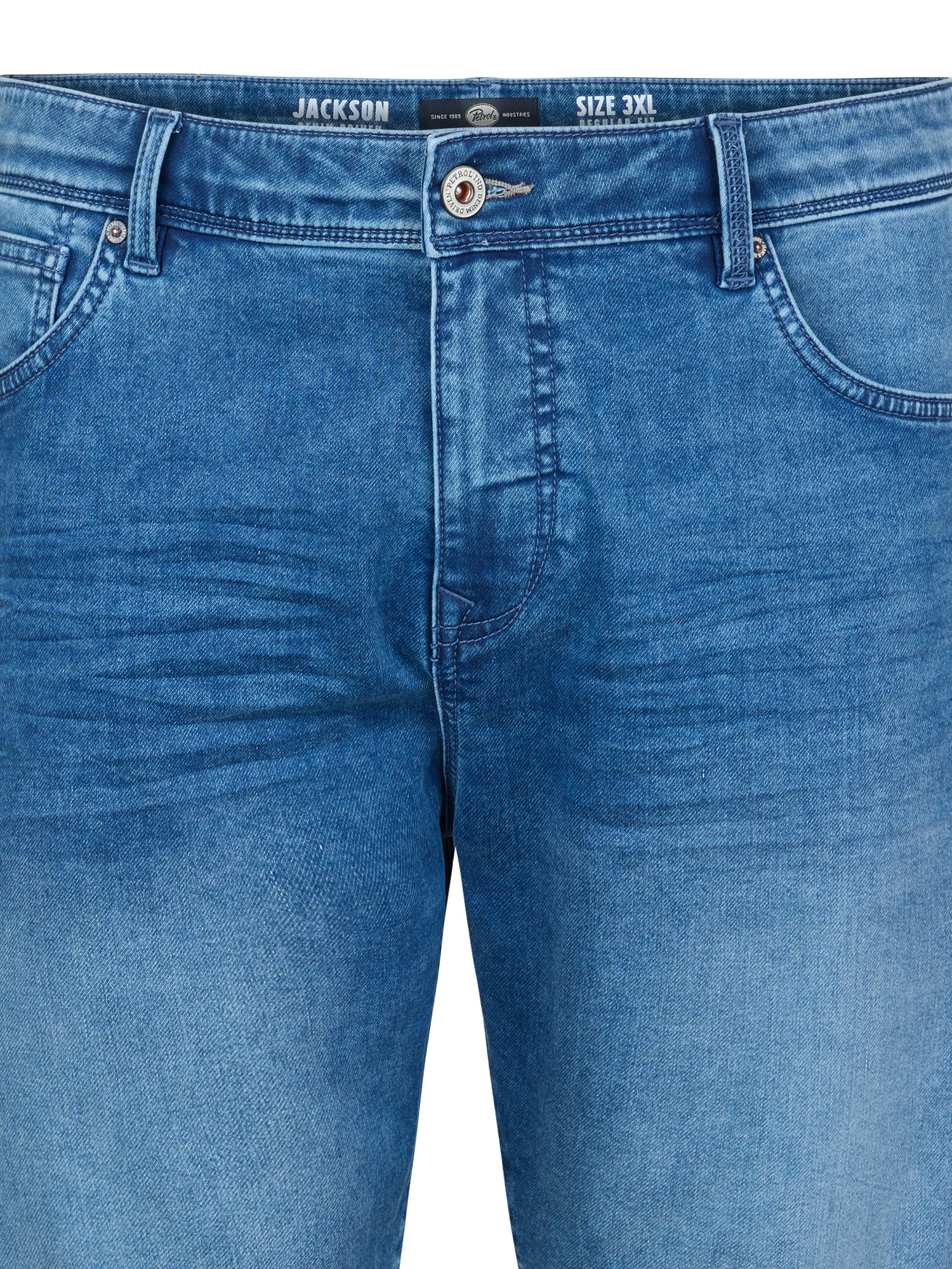 Petrol Industries Jeansshorts, mit Aufschlag