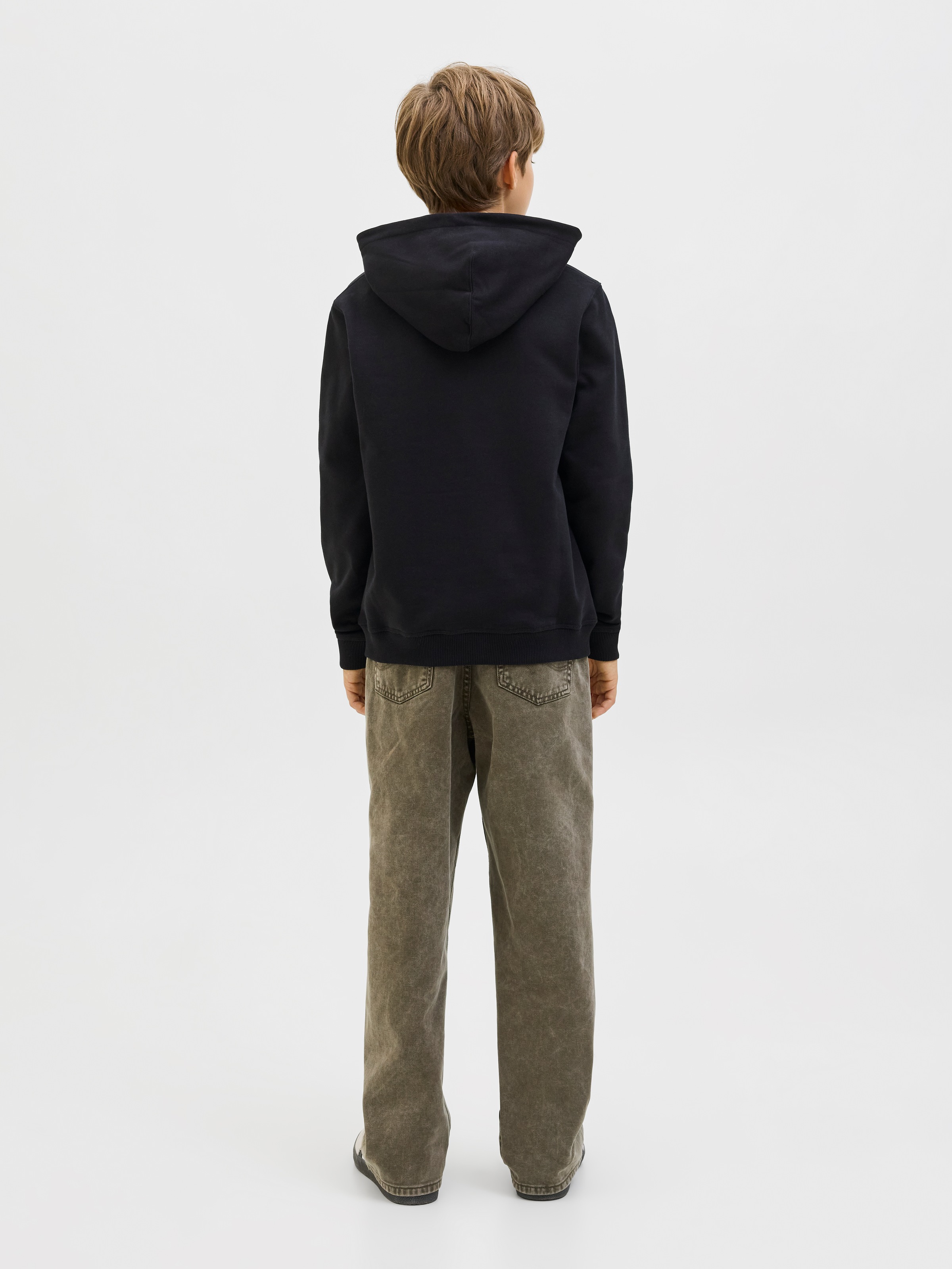 Jack & Jones Junior Kapuzensweatshirt »JORNORREBRO EMB SWEAT HOOD NOOS JNR«