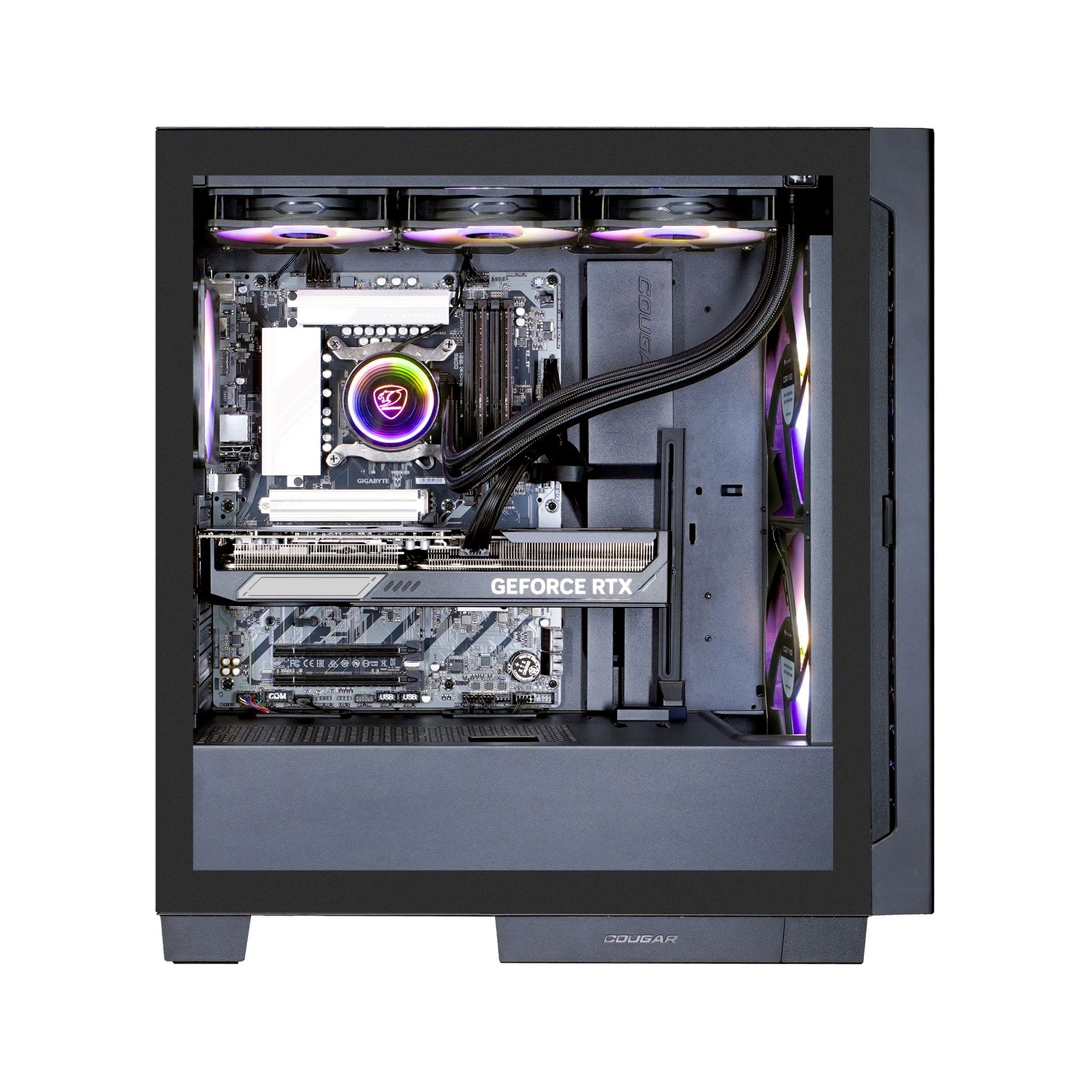 Cougar Gaming-PC »AIRFACE ECO BK 7513«, Windows 11, DDR5 RAM