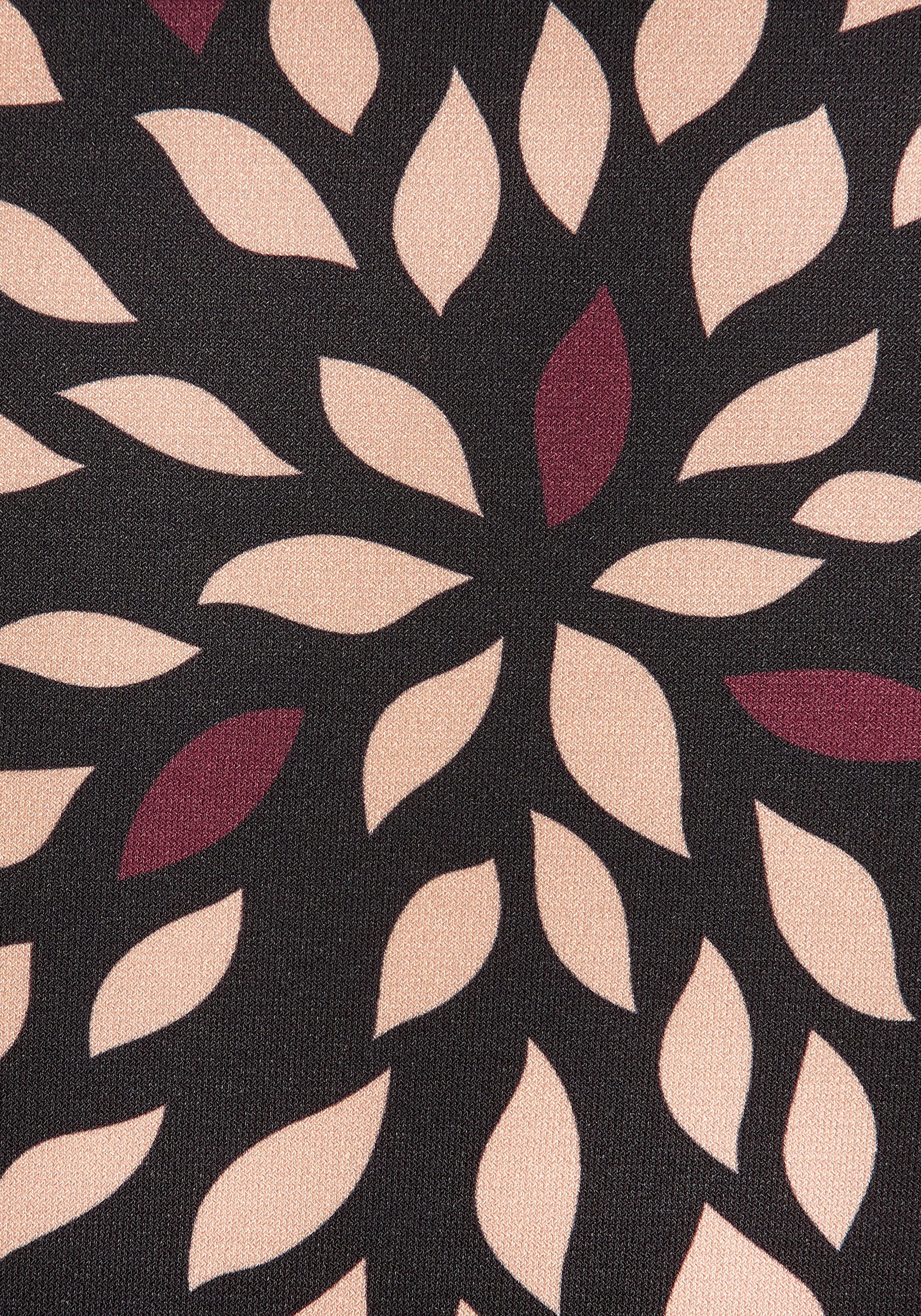 LASCANA Midikleid mit Allover-Print