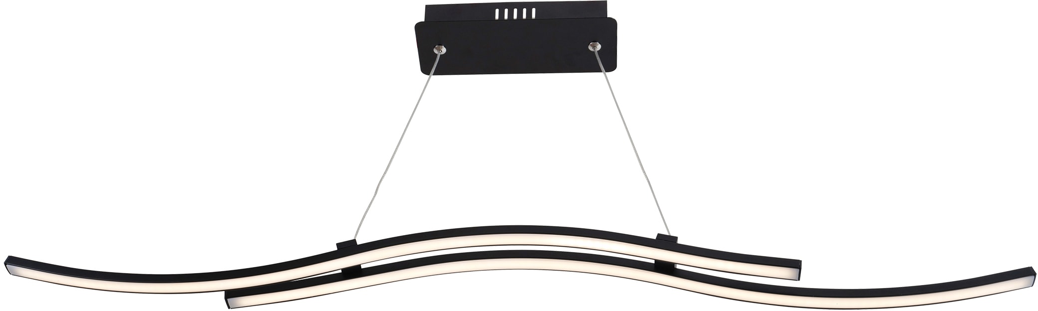 näve Pendelleuchte »Onda«, 2 flammig, Leuchtmittel LED-Modul   LED fest int günstig online kaufen