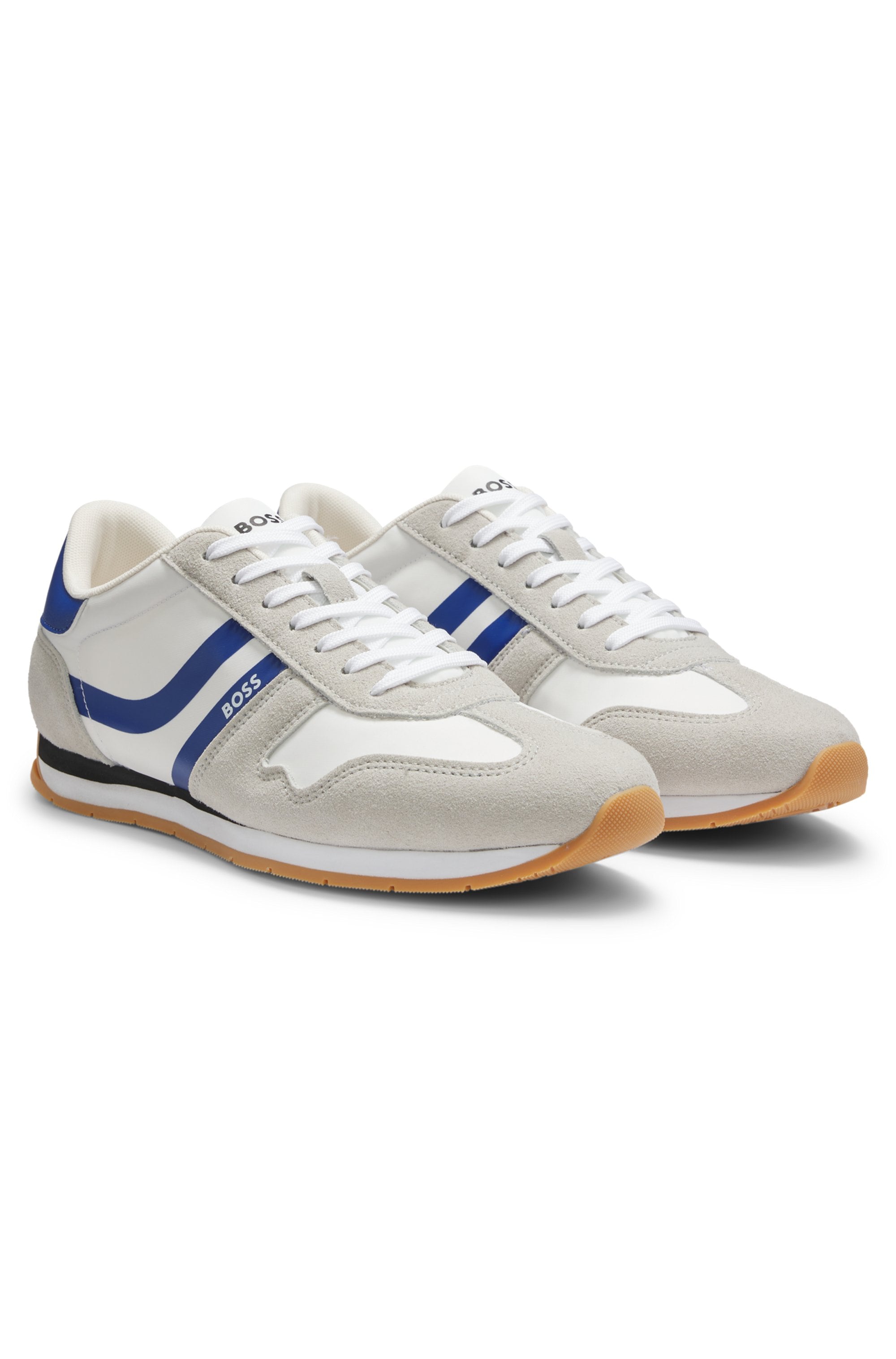 BOSS ORANGE Sneaker »Levon_Runn_«  Freizeitschuh, Halbschuh, Schnürschuh mit Kontrastbesätzen