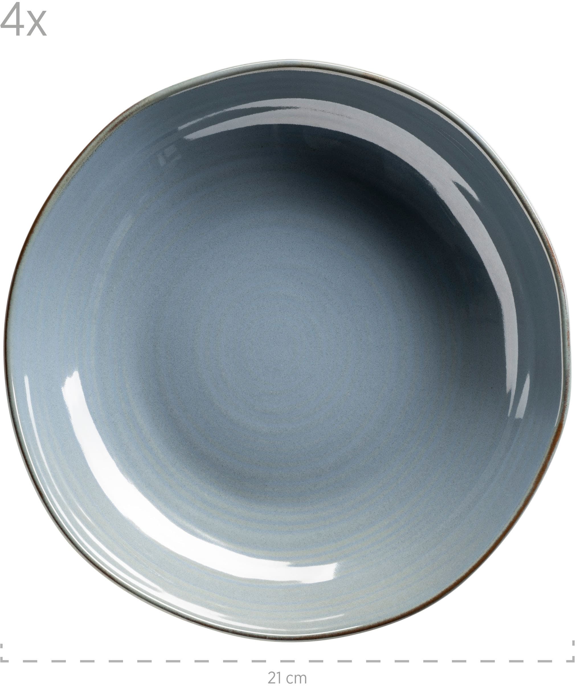 MÄSER Kombiservice »NOTTINGHAM, Geschirr-Set, Keramik«