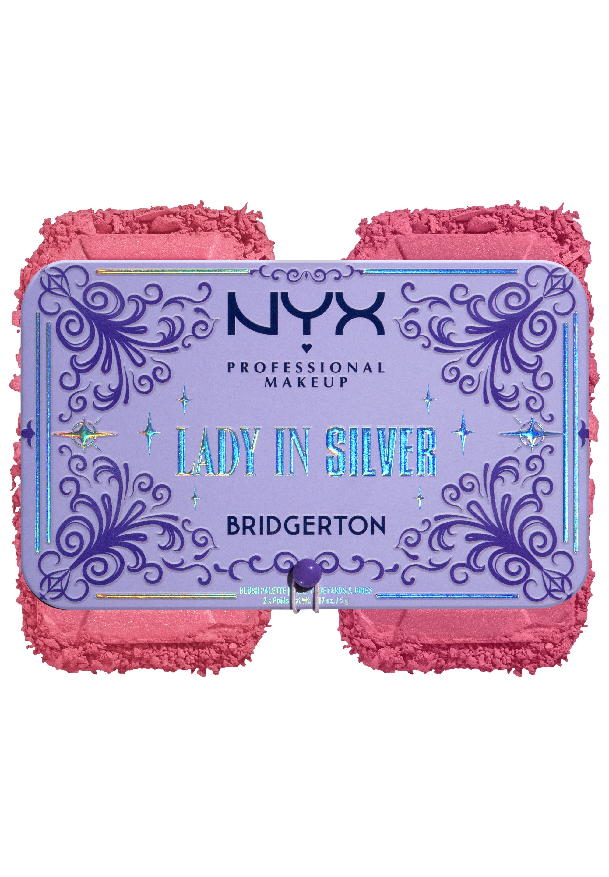 NYX Rouge »NYX Professional Makeup Bridgerton Royal Flush Blush Palette 02«