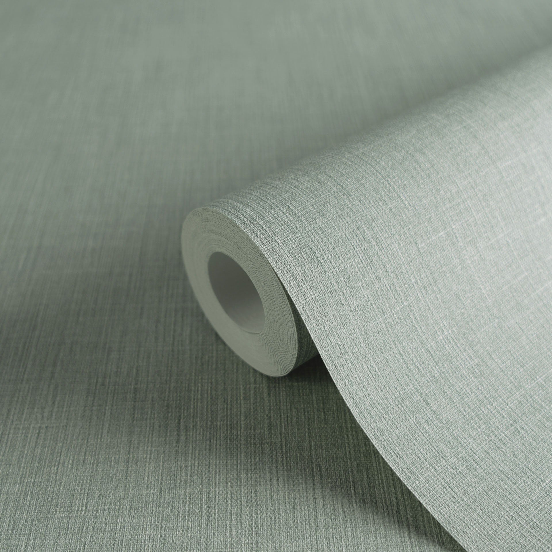 living walls Vliestapete »Stories of Life Unitapete Minzgrün einfarbige Vliestapete« Leinenoptik | einfarbig | uni leicht strukturiert Leinentextur Wandtapete für Wohnzimmer Tapeten Wohnzimmer modern Flur