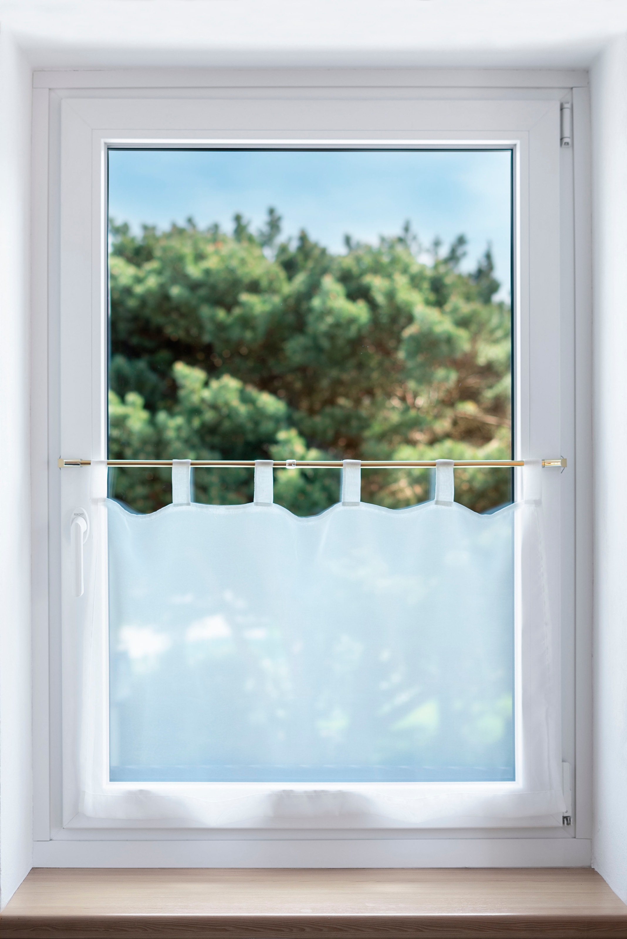 GARESA Scheibenstange »ø 12 mm"« Ø 12 mm ausziehbar Montage am Fensterrahme günstig online kaufen