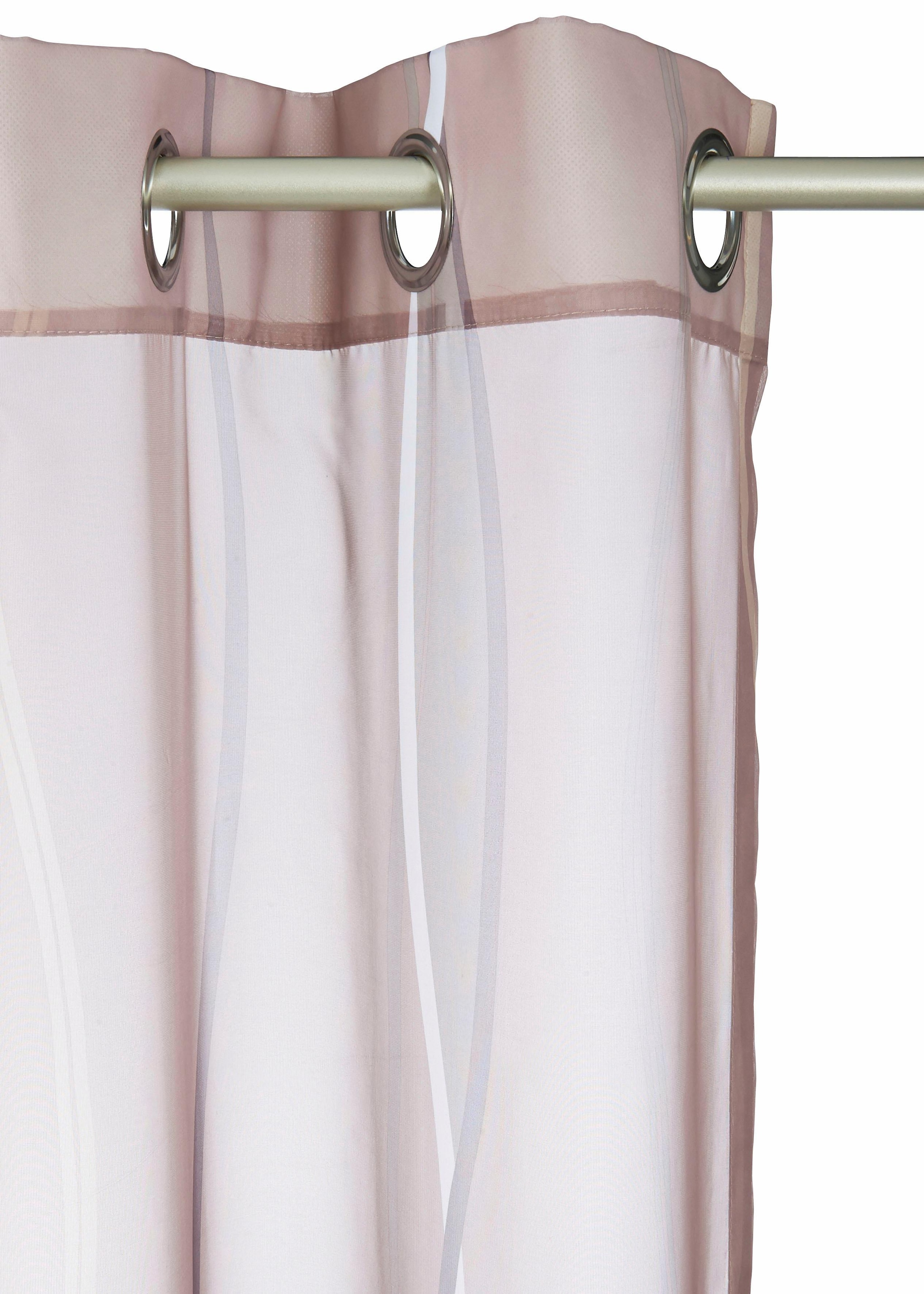 jetzt Polyester (2 my %Sale home 2er-Set, St.), »Dimona«, transparent, im Gardine Voile,