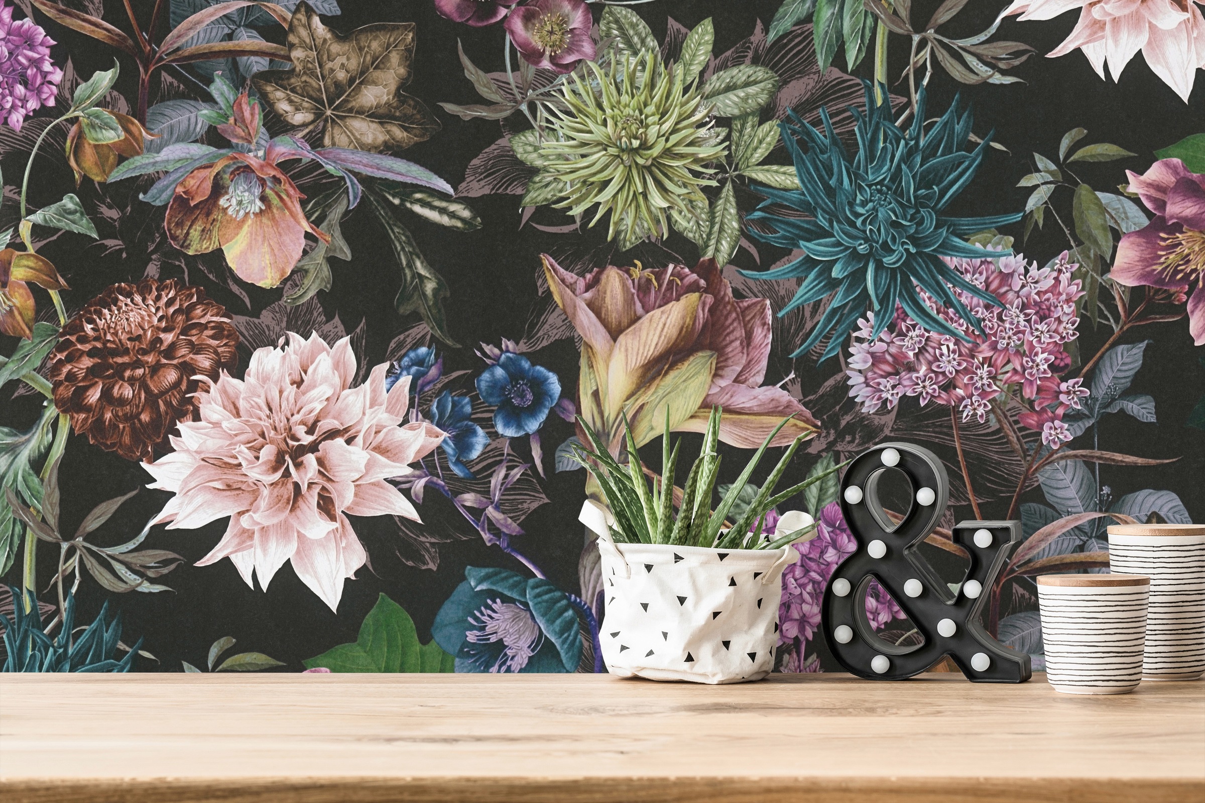 A.S. Création Vliestapete »Dream Flowery«, floral-botanisch-Wald, Florale Tapete Blumenoptik Tapeten Wohnzimmer Schlafzimmer Küche Optik