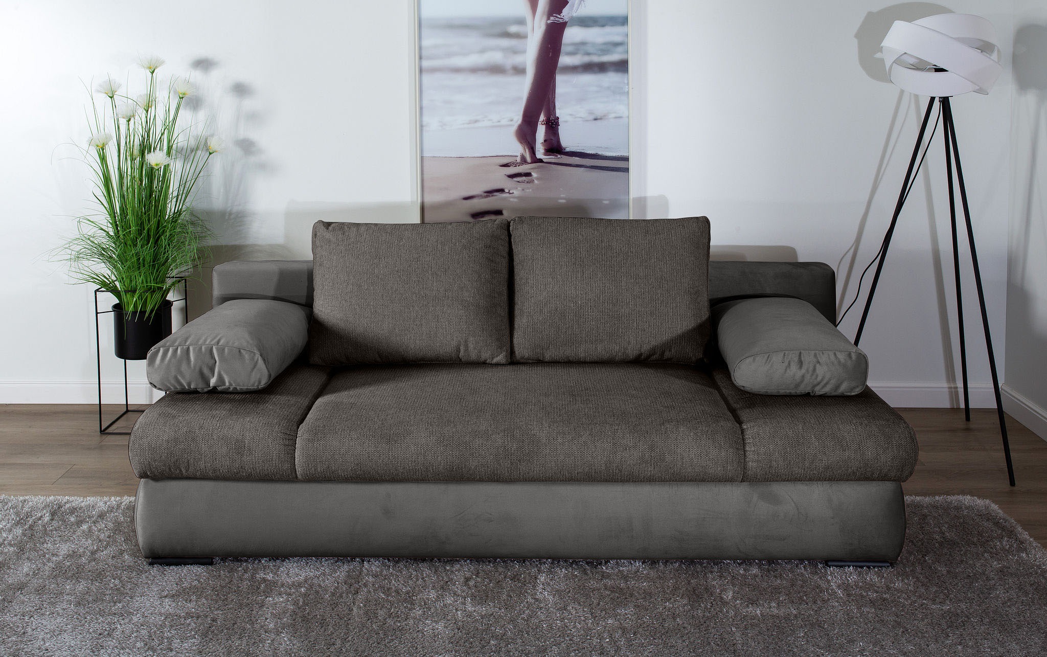 COLLECTION AB Schlafsofa »Chicago mit Bettfunktion, Schlafcouch« günstig online kaufen