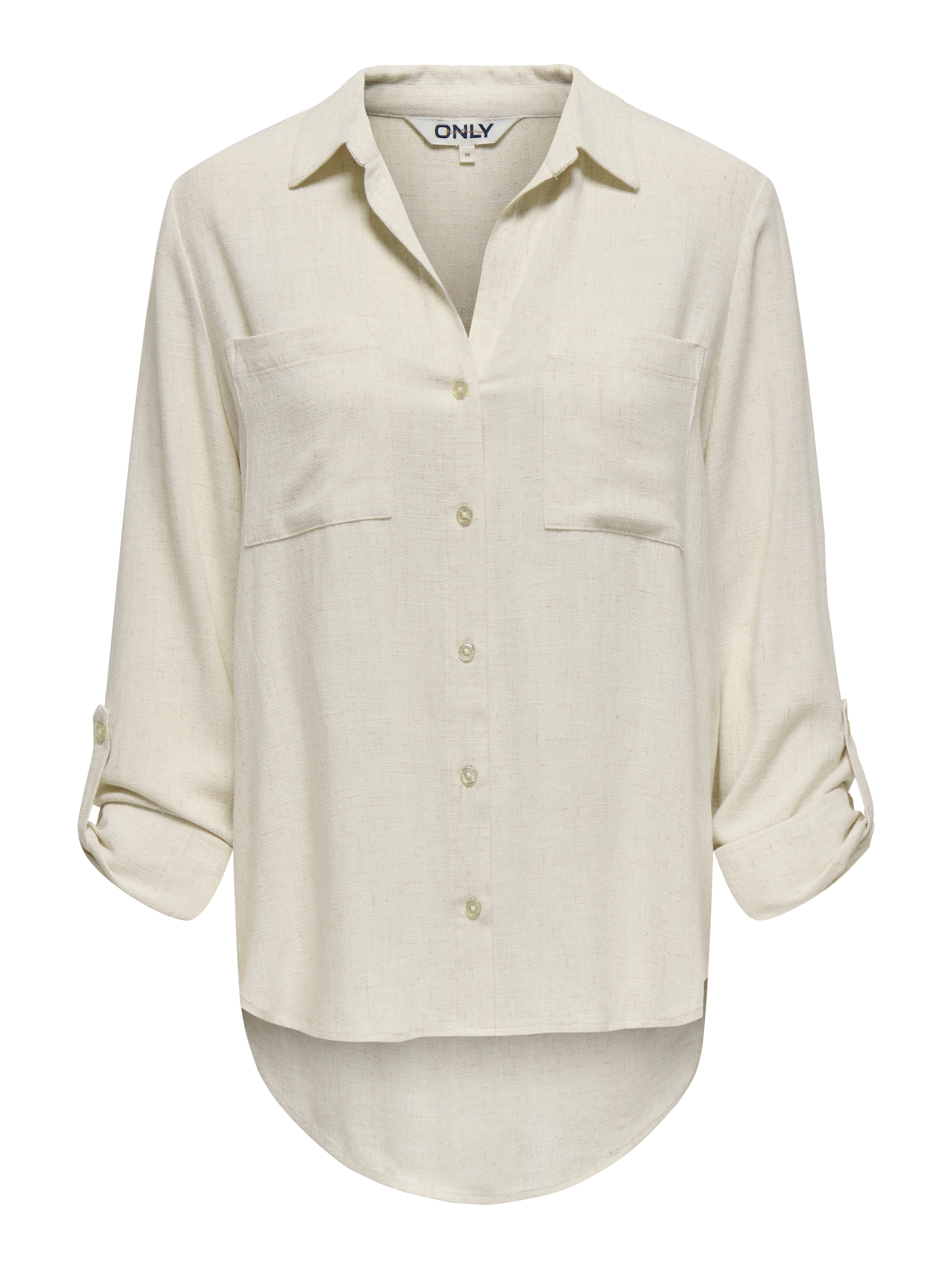 ONLY Langarmbluse »ONLYASMIN-SIESTA LS LINEN BL SHIRT PNT«