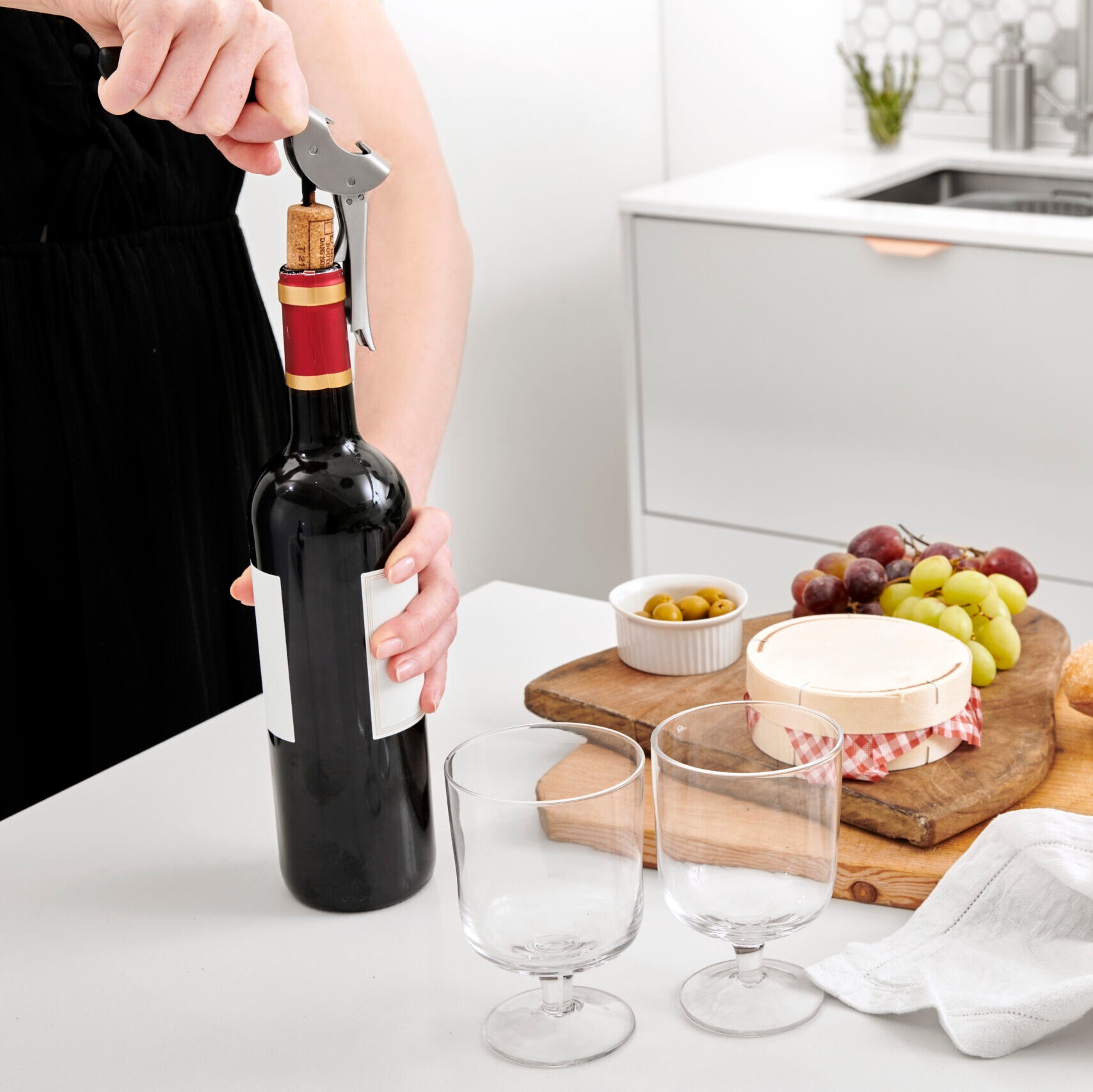 OXO Good Grips Korkenzieher »Doppelheber, Kellnerkorkenzieher, Edelstahl 18/10«