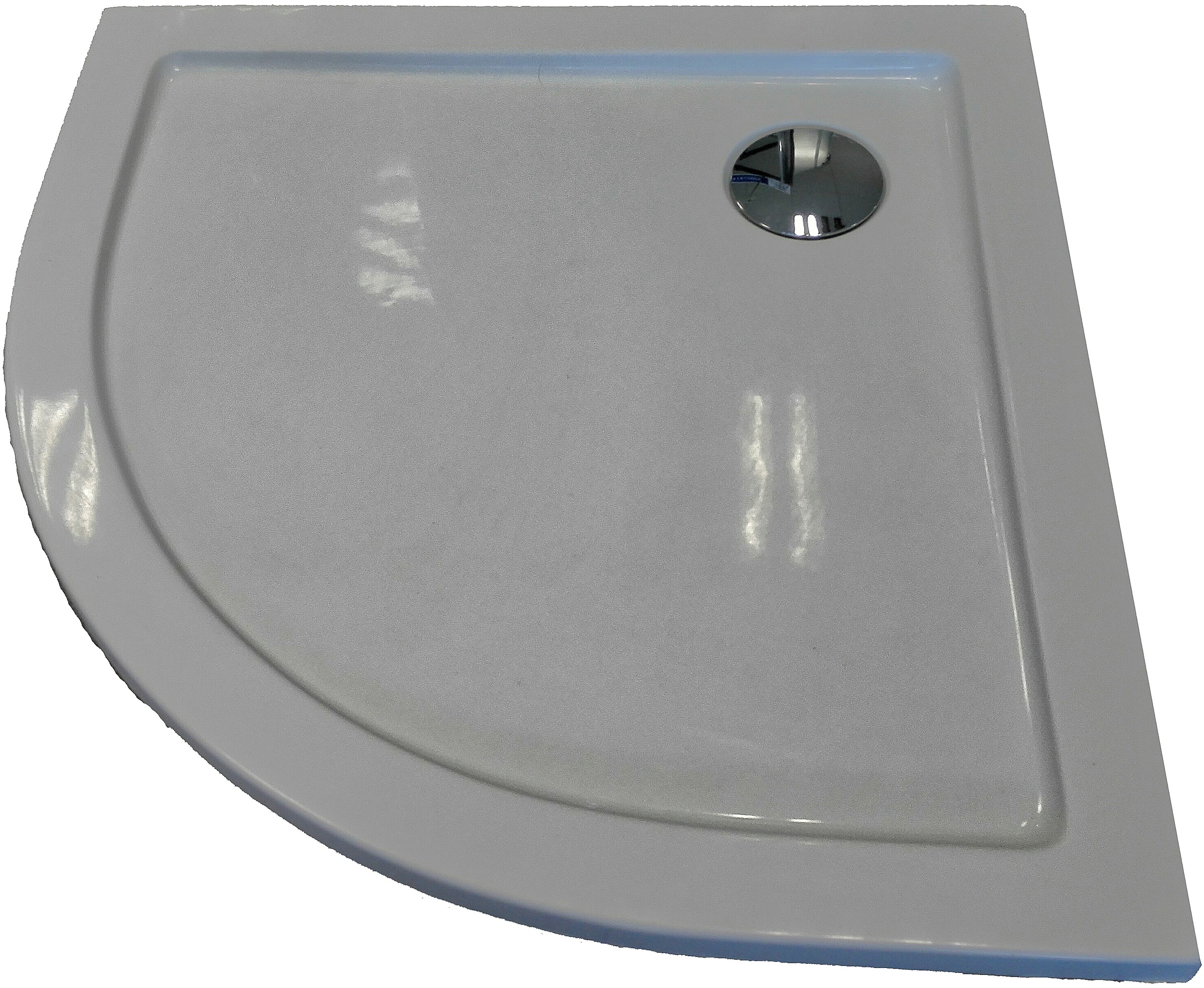 Sanotechnik Rundduschwanne »Zeus« LxBxH: 80x80x5,5cm