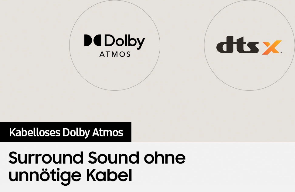 9. Bild von Samsung Soundbar »HW-Q710B«, 3.1.2-Kanal,Dolby Atmos- und DTS:X-Unterstützung,RMS: 320 W