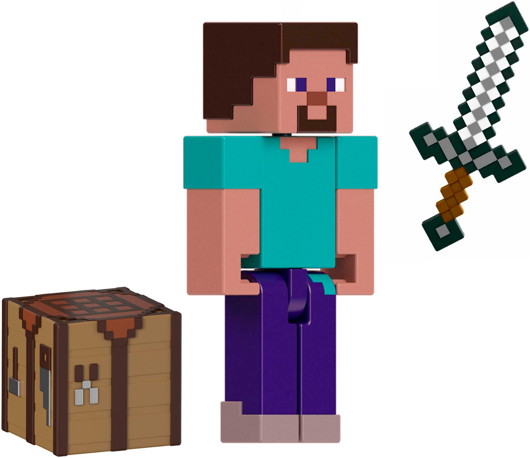 Mattel® Spielfigur »Minecraft Core Figur Steve«