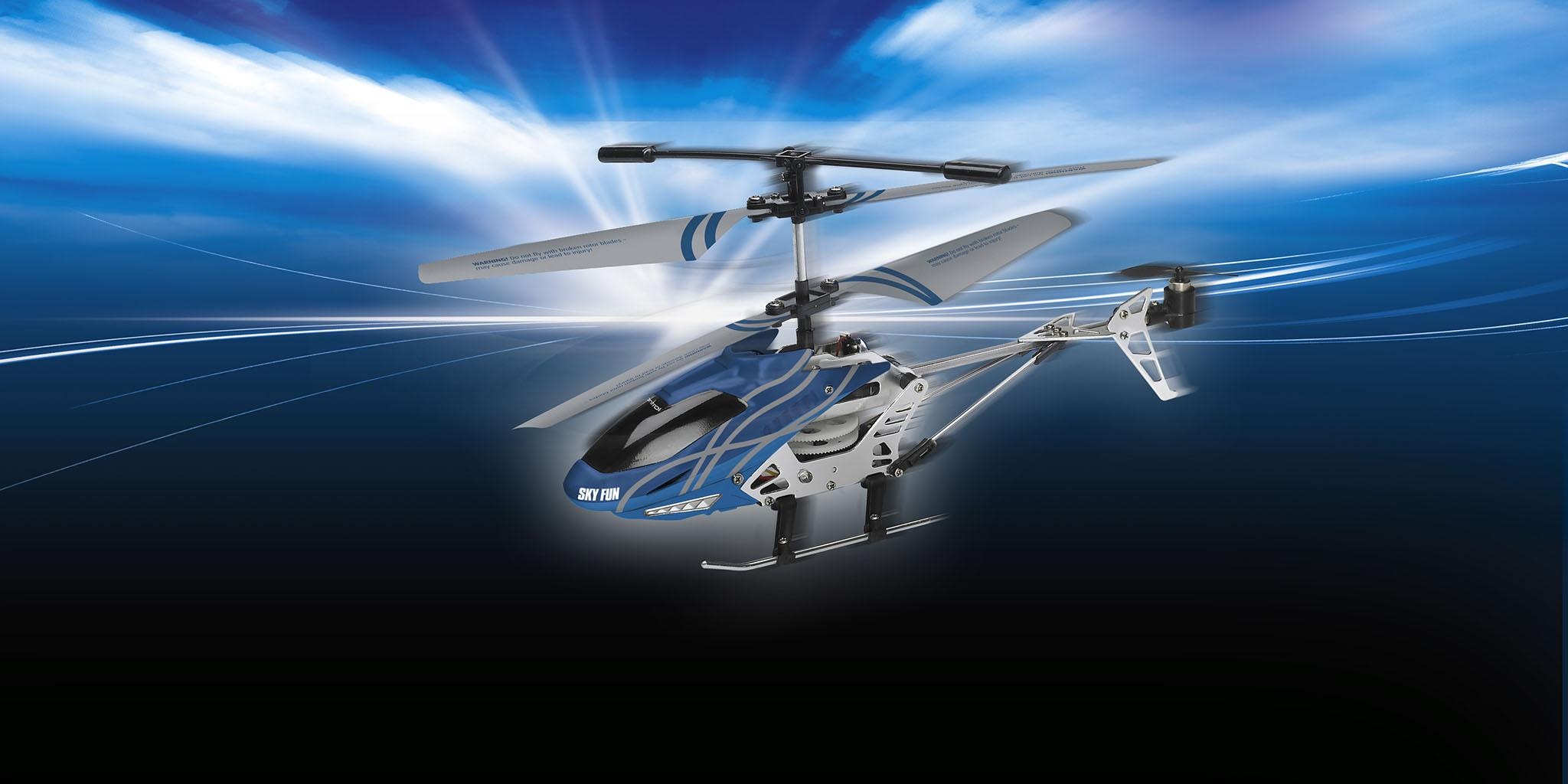 Revell® RC-Helikopter »Revell® control, Sky Fun, 2,4 GHz«, mit LED-Beleuchtungseffekten