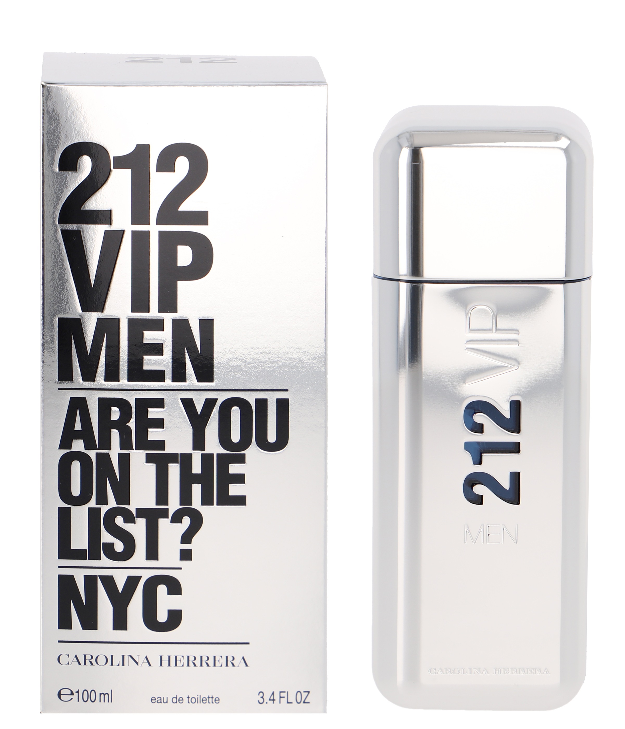 Carolina Herrera Eau de Toilette »Carolina Herrera 212 VIP Men«, mit minimalistischem Design