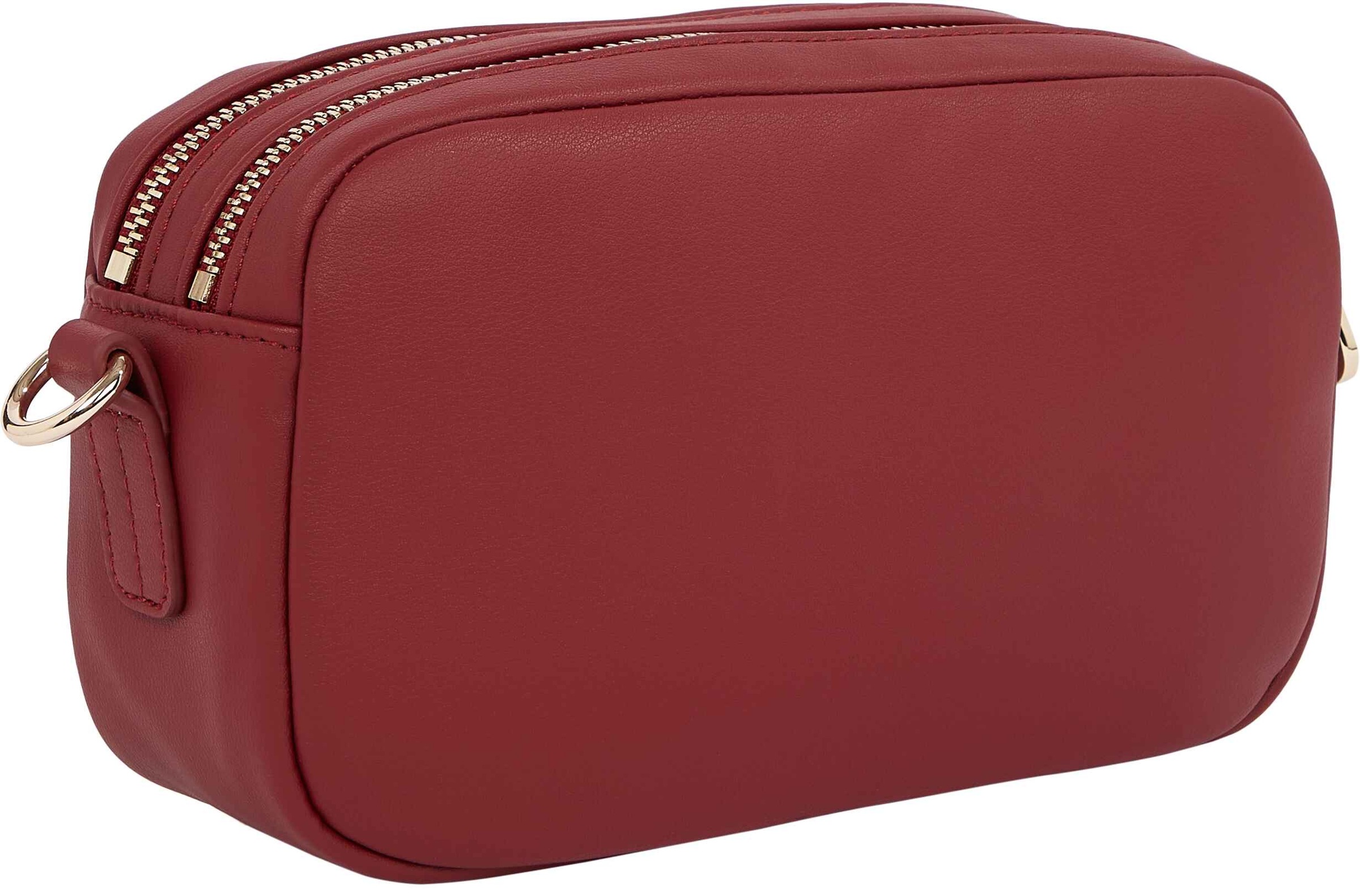 Tommy Hilfiger Umhängetasche »Women POPPY REFORM CAMERA BAG Crossover«, (2 tlg., mit abnehmbarem Schulterriemen), Damen Schultertasche, Minibag, Crossbody-Bag mit TH-Logo