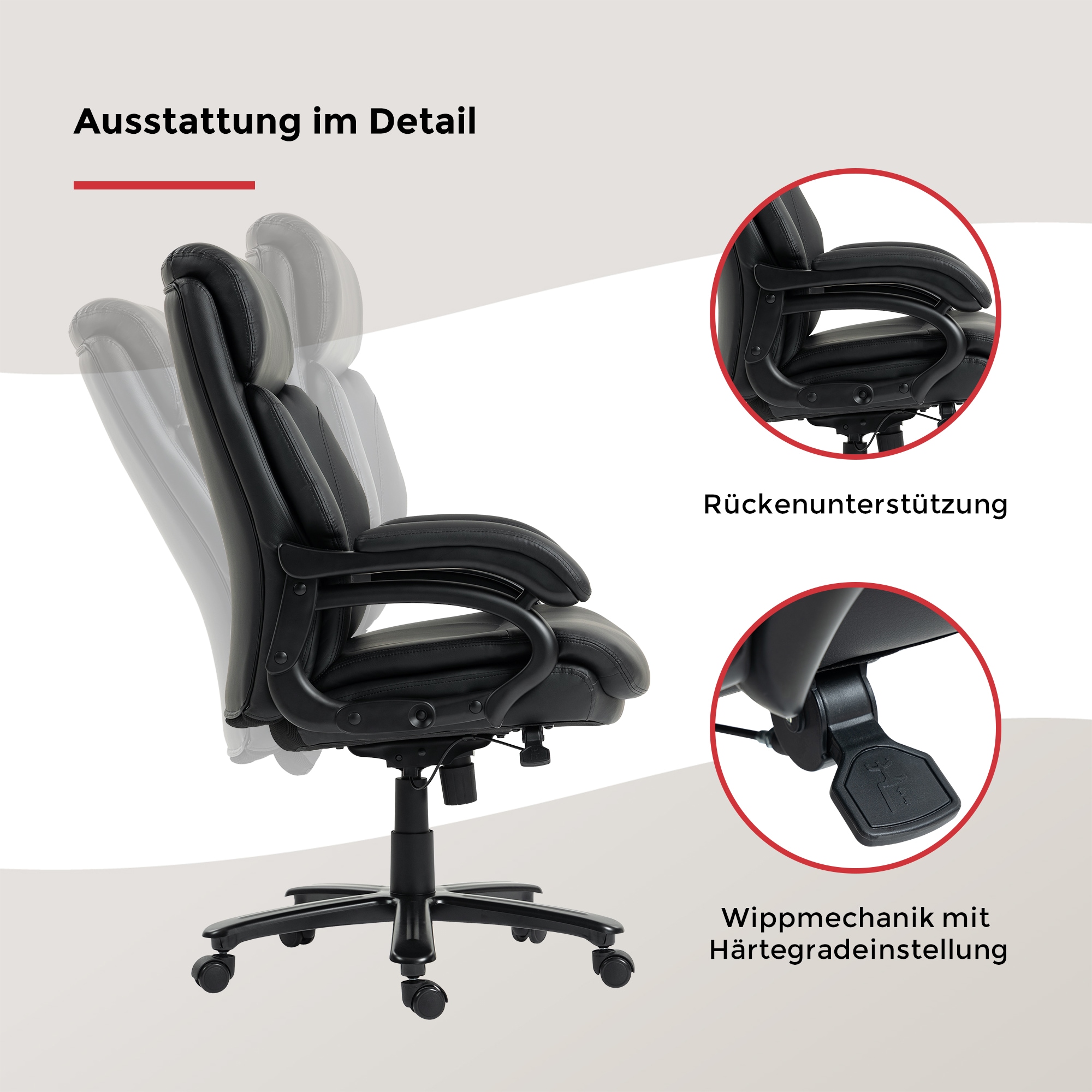 Duo Collection Chefsessel »Ennio« () Federkern, bis 180kg