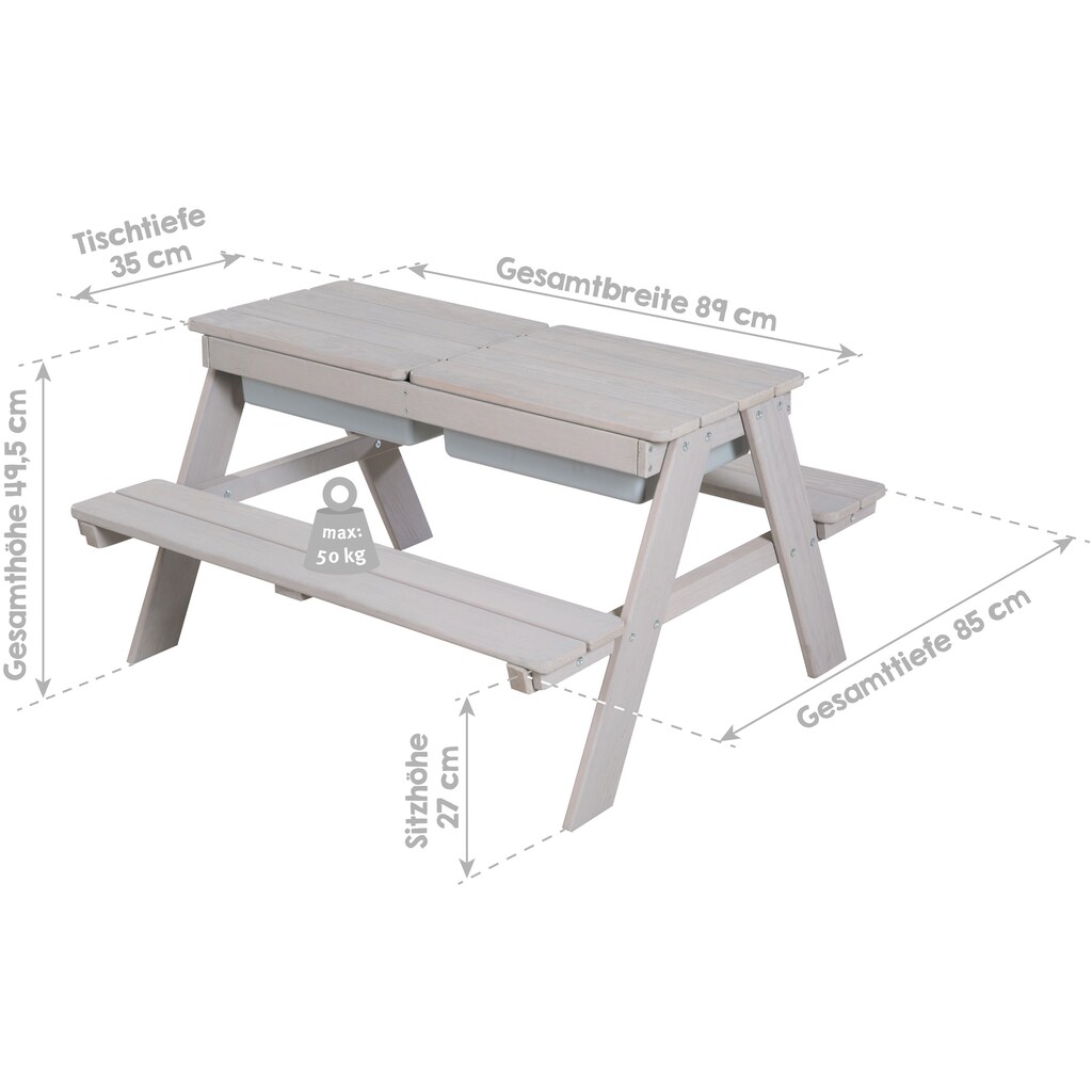 roba® Garten-Kindersitzgruppe »PICKNICK for 4' Outdoor +«