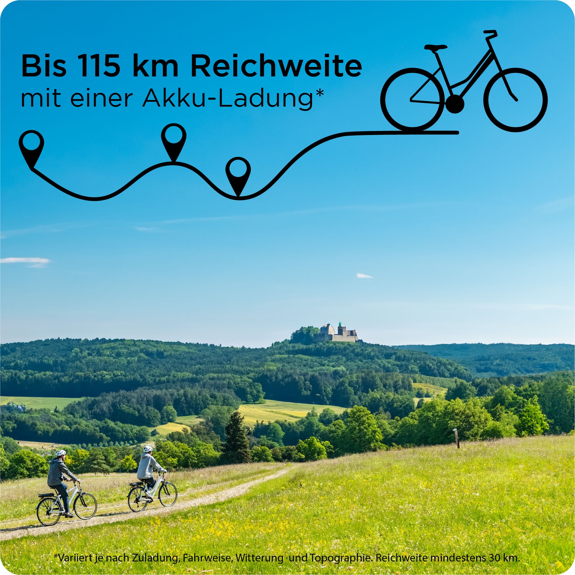 Zündapp E-Bike »Z802 Herren«, 21 Gang, Shimano, Altus RD-M310, Heckmotor 250 W, Pedelec, Elektrofahrrad für Herren
