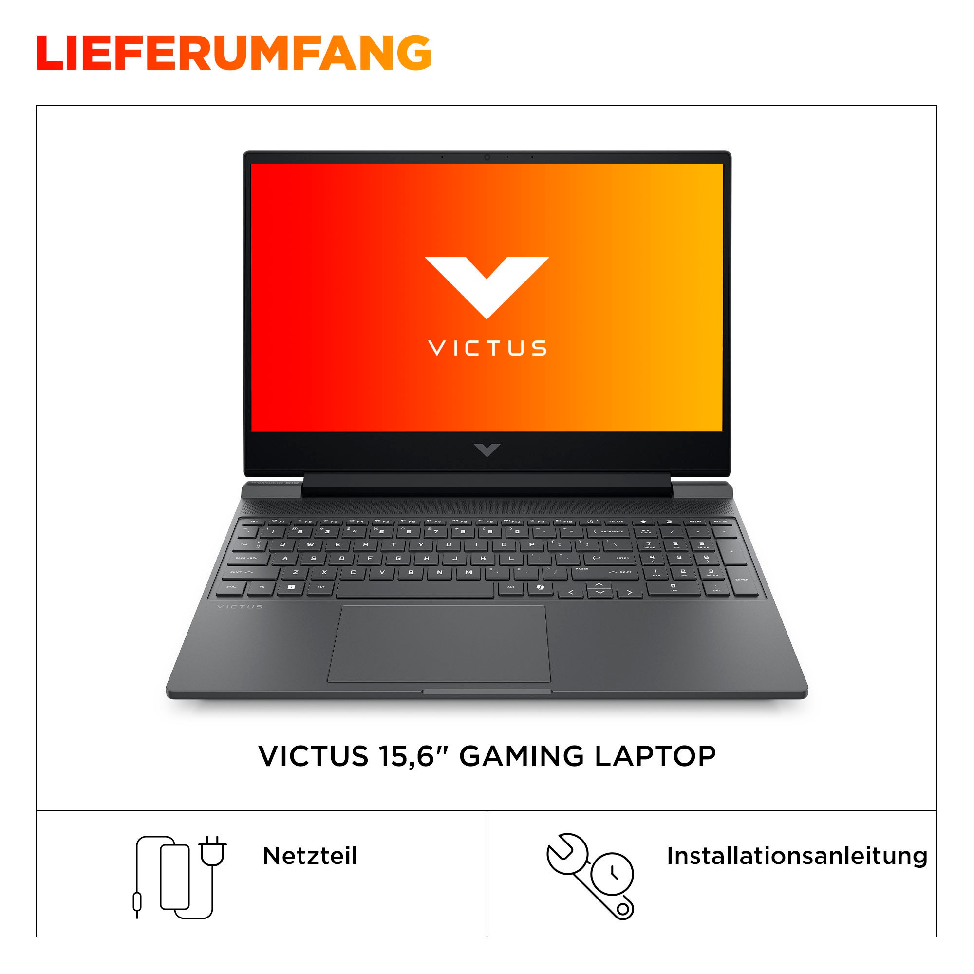 HP Gaming-Notebook »Victus 15-fb3051ng Silver«