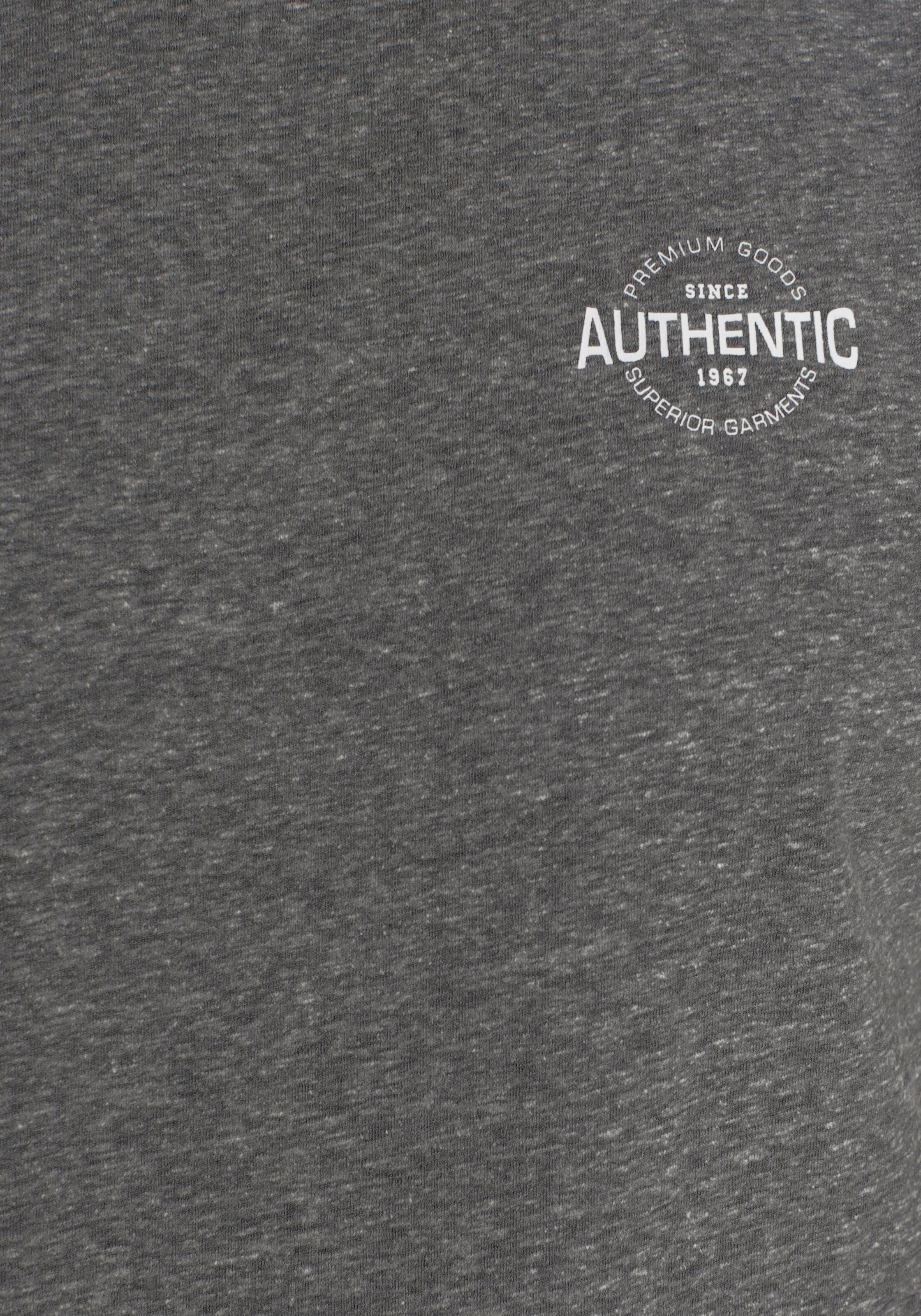 AJC T-Shirt, besonderer Logo mit Print Optik in kaufen online und Melange