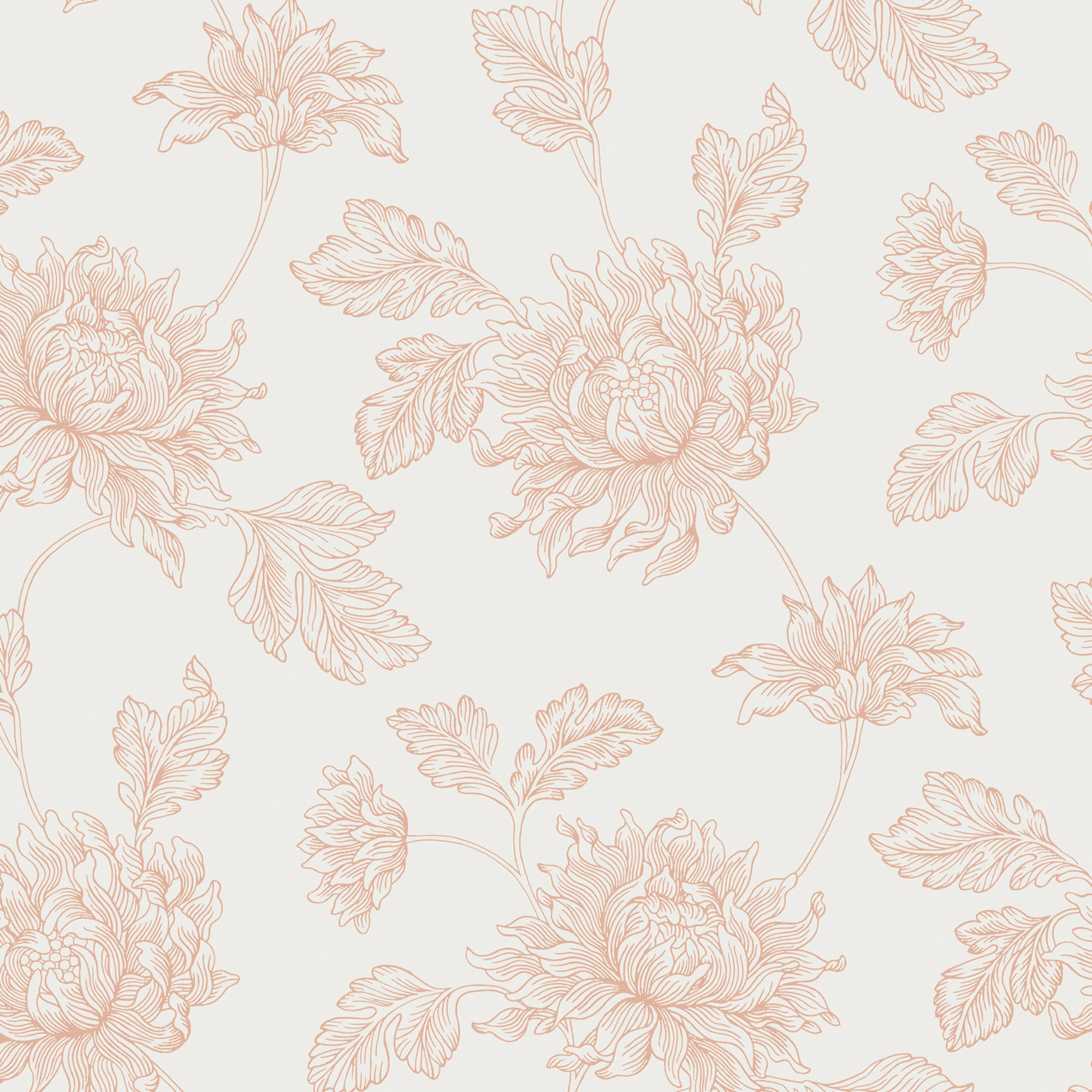 LAURA ASHLEY Vliestapete »Stratton« geblümt glatt 10mx52cm (ca. 5m2)