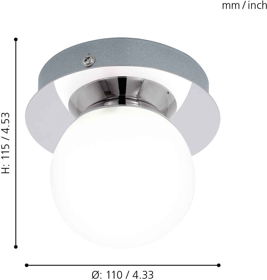 EGLO Deckenleuchte »MOSIANO«, 1 flammig, Leuchtmittel LED-Board | LED fest integriert, Deckenlampe