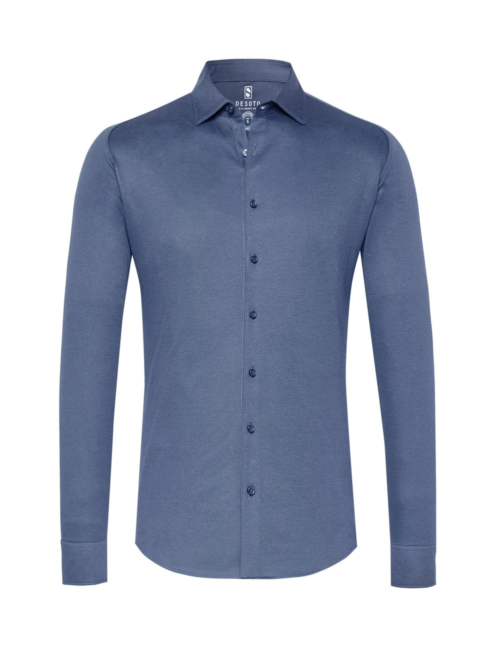 DESOTO Langarmhemd »Jerseyhemd Casual Kent«