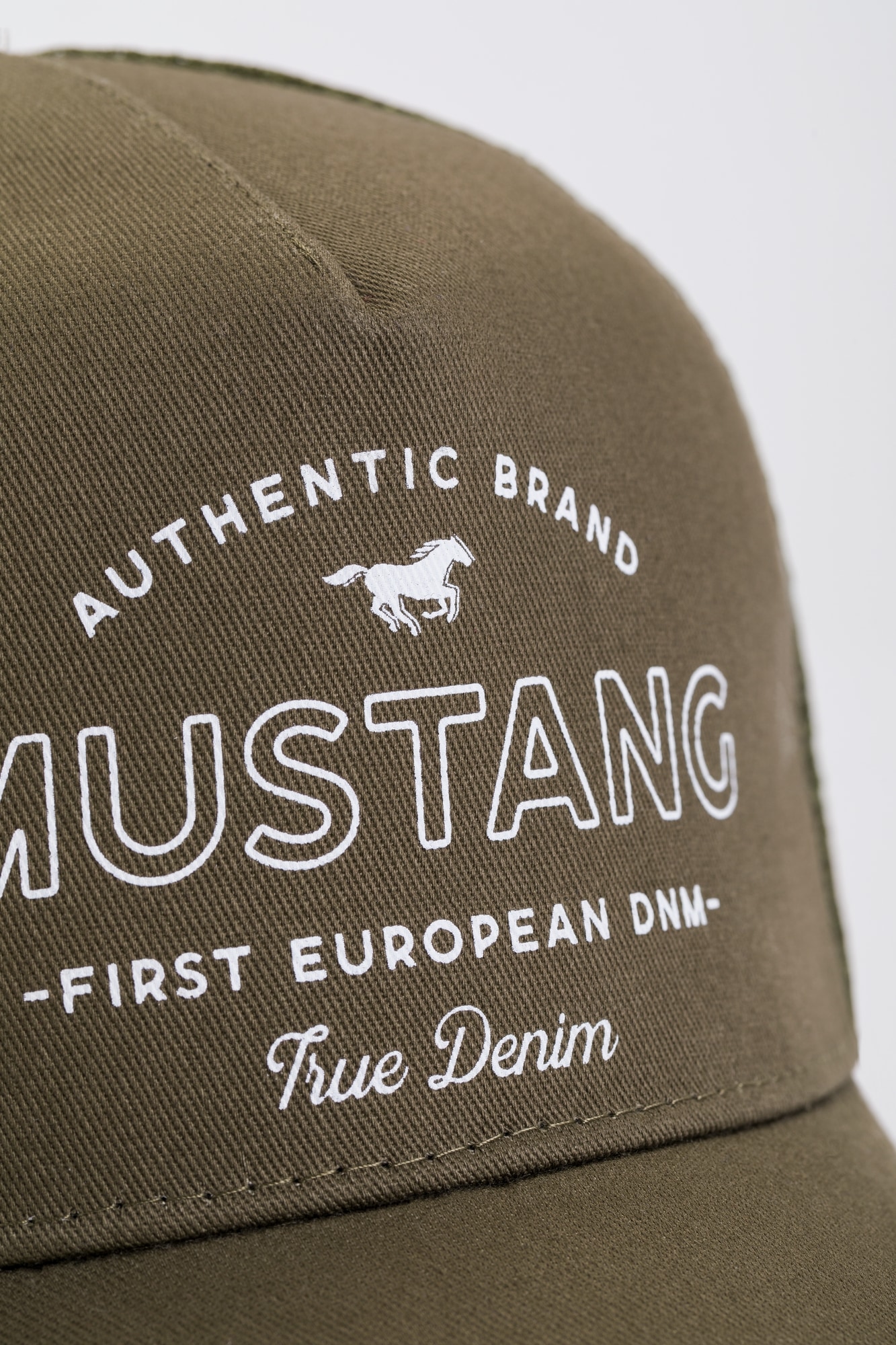 MUSTANG Baseball Cap »"Taylor"« 1 Stk. mit gerundetem Schirm, aus Baumwolle
