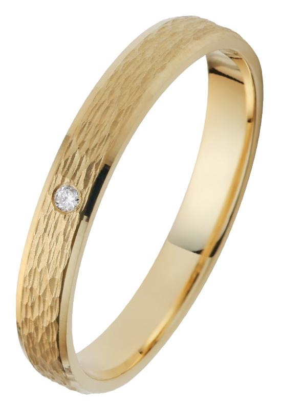 Firetti Trauring »Schmuck Geschenk Gold 750 Hochzeit Ehering "LIEBE"«, Made in Germany, wahlweise mit oder ohne Brillant