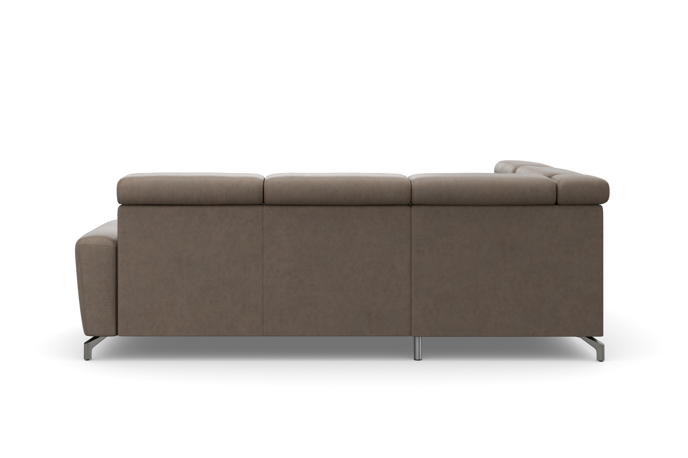 sit&more Ecksofa »Scarlett L-Form«, inklusive Kopfteilverstellung, wahlweise mit Bettfunktion, Bettkasten