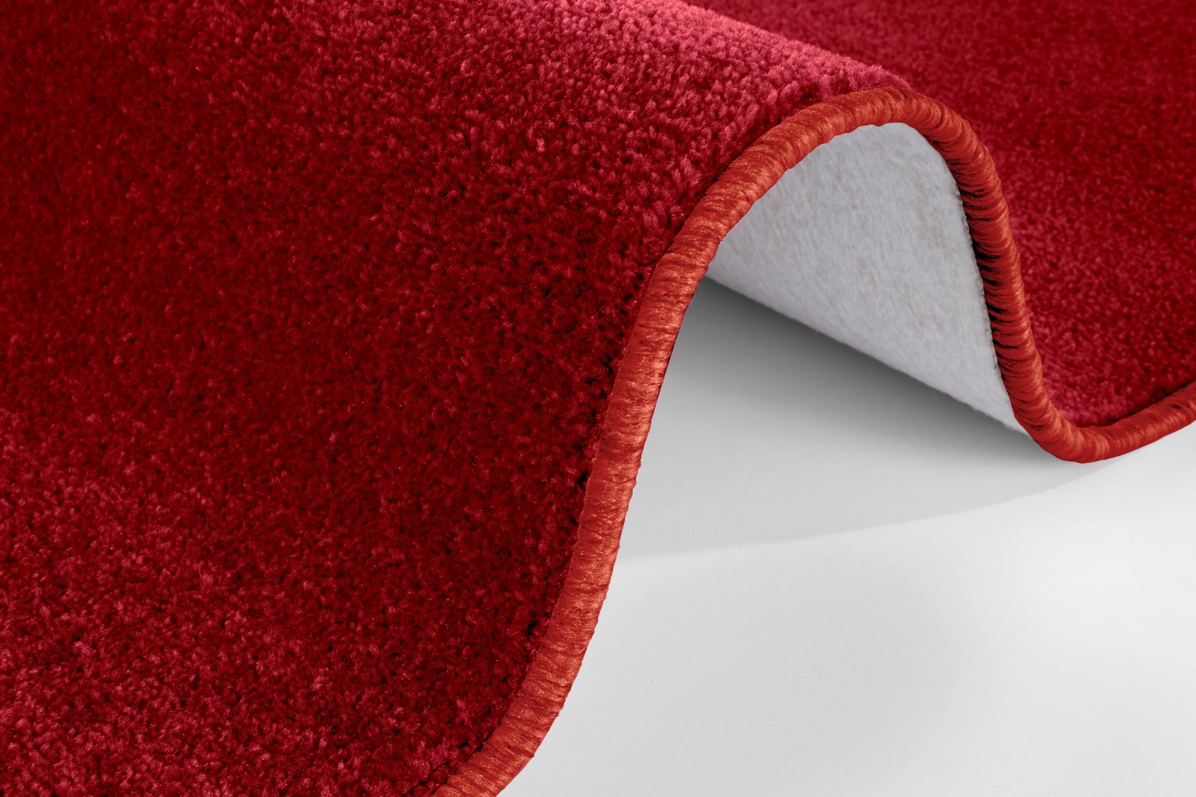HANSE Home Teppich »Shashi«, rechteckig, 8,5 mm Höhe, Kurzflor, Unifarben, Läufer, weich, Esszimmer, Kinderzimmer, Flur