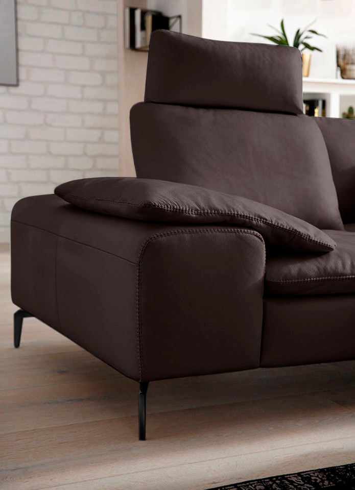 W.SCHILLIG Ecksofa »valentinoo, Designsofa, elegant und bequem, L-Form«, (Set), mit Sitztiefenverstellung, Breite 318 cm