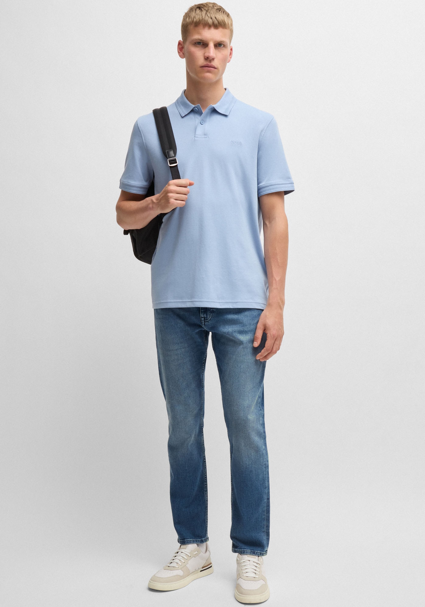 BOSS ORANGE Slim-fit-Jeans »DELAWARE BO«, mit normaler Bundhöhe
