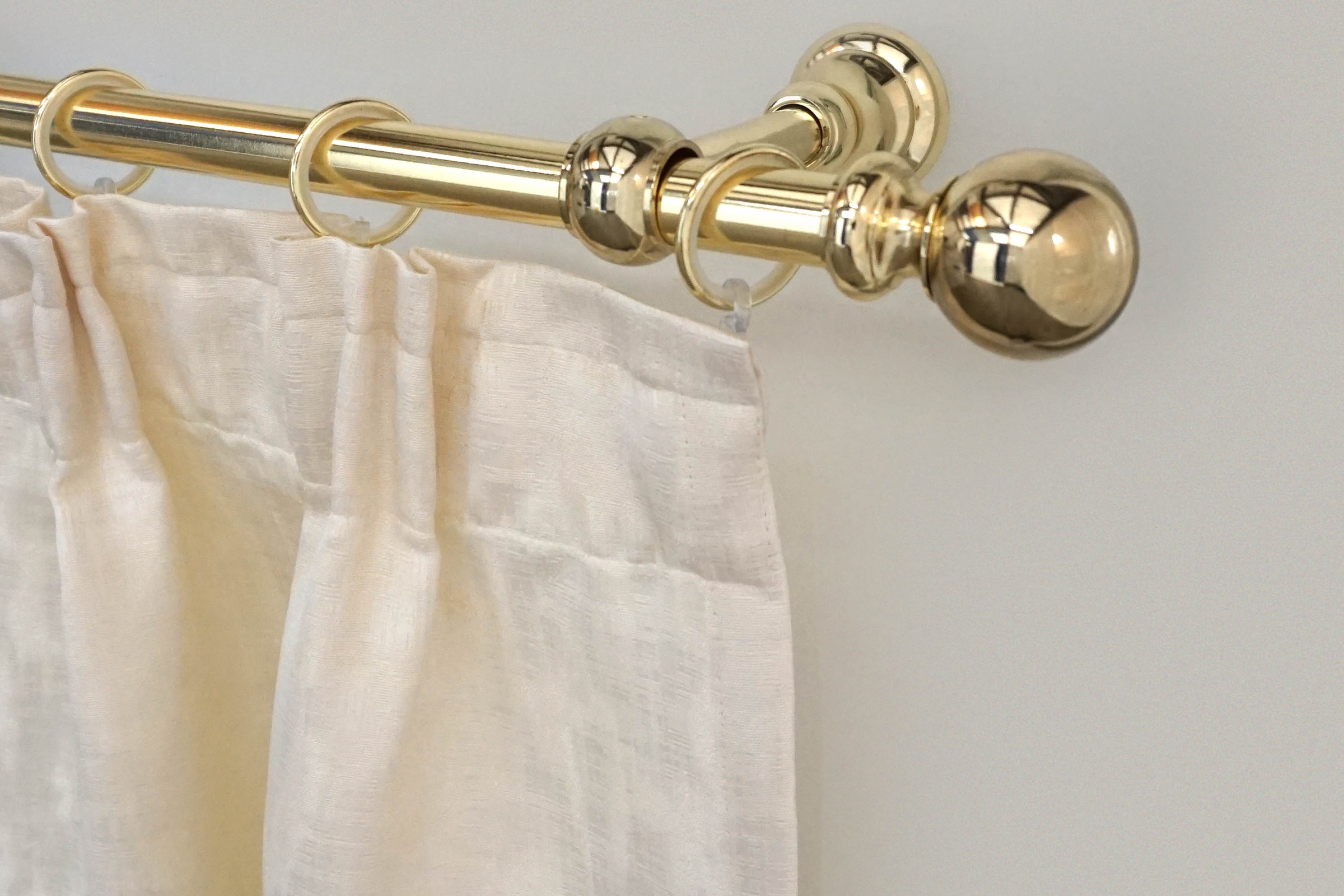 GARESA Gardinenstange »ANDREA« Ø 20 mm 1 läufig-läufig Wunschmaßlänge Vorha günstig online kaufen