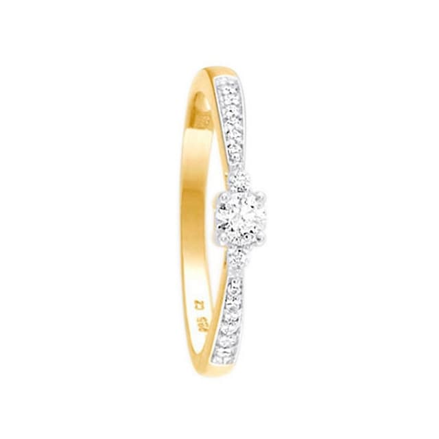 Firetti Diamantring »Schmuck Geschenk, Fingerring glitzernd«, mit  Brillanten im Online-Shop bestellen