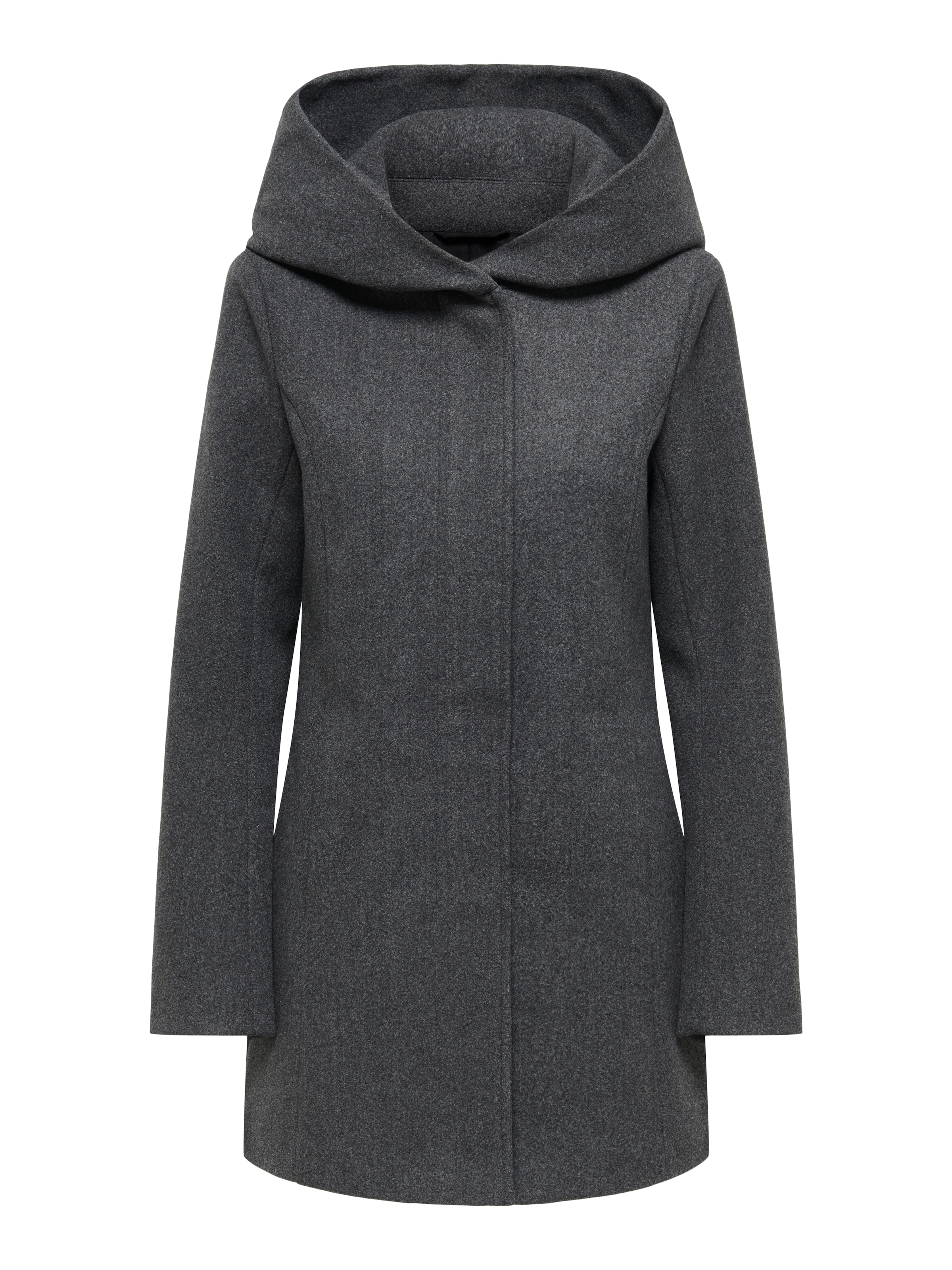 ONLY Langjacke »ONLBLAKE HOOD COAT CC OTW« mit Kapuze Kunstfaser, Eingrifftaschen