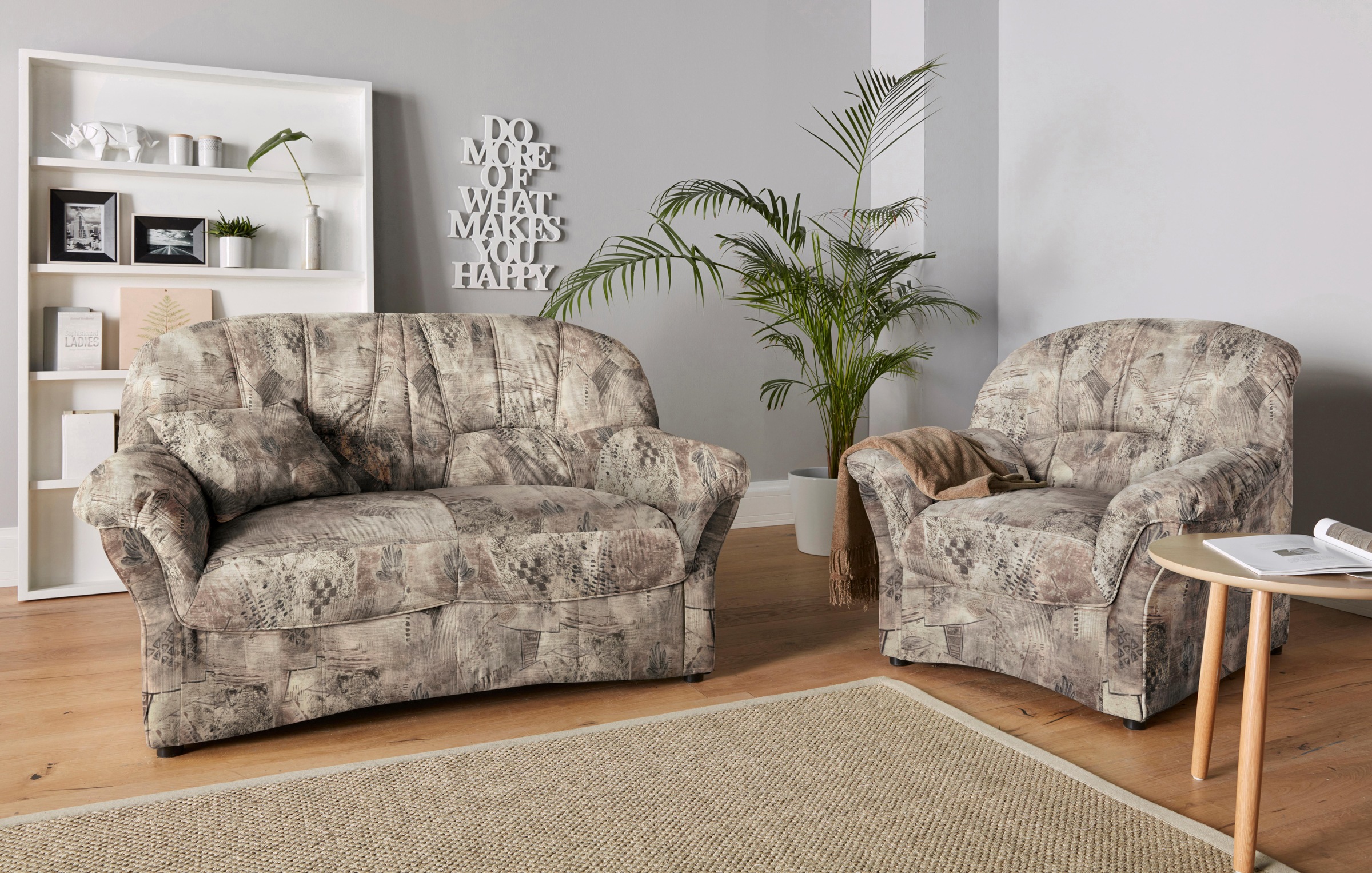 DOMO collection 2-Sitzer »Bahia«, inklusive Federkern