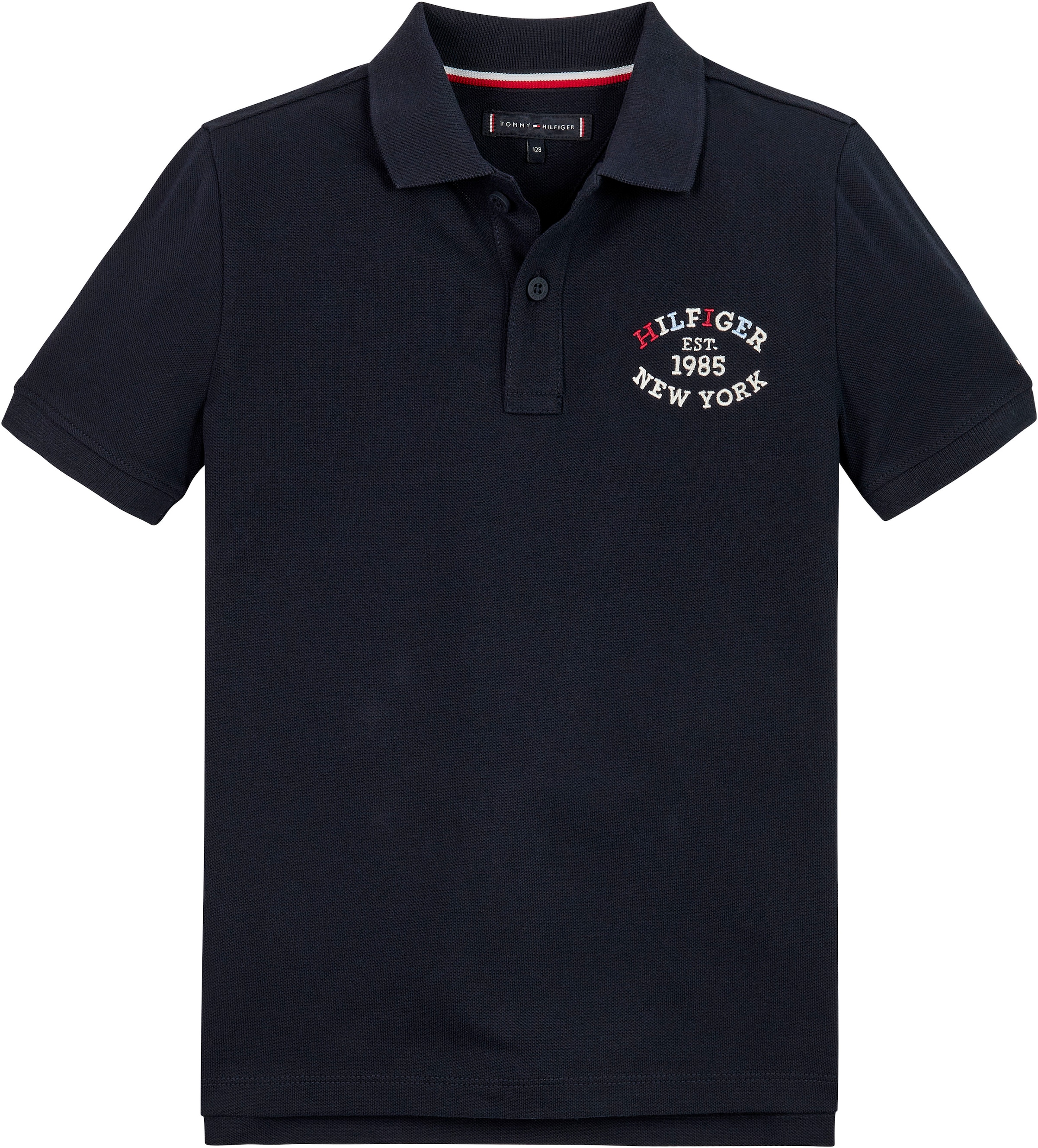 Tommy Hilfiger Poloshirt »MONOTYPE REGULAR POLO SS«, Kinder bis 16 Jahre mit Logoschriftzug