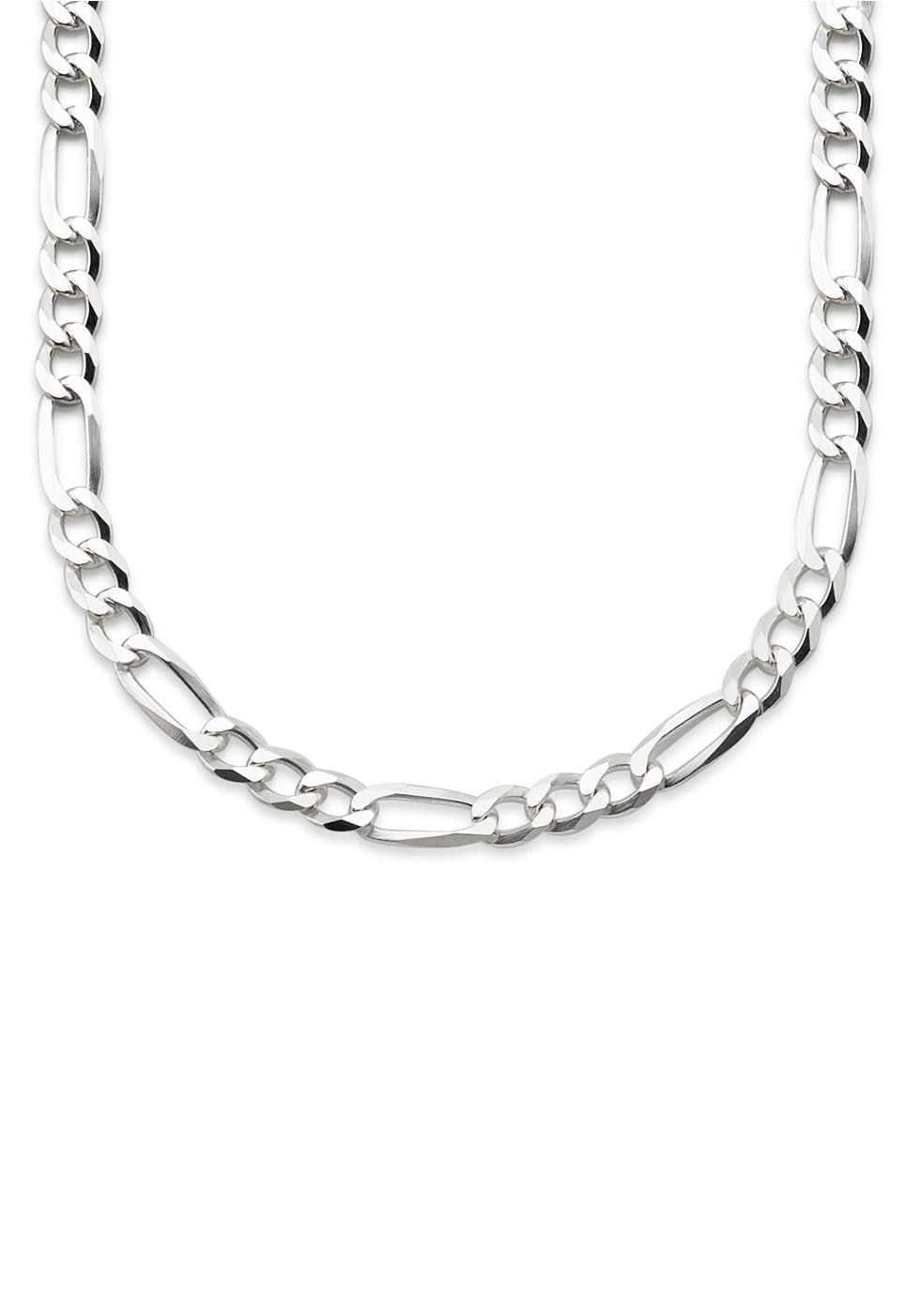 kaufen im Online-Shop »Schmuck Halskette Silber« Bruno Banani Figarokette Silberkette Geschenk,